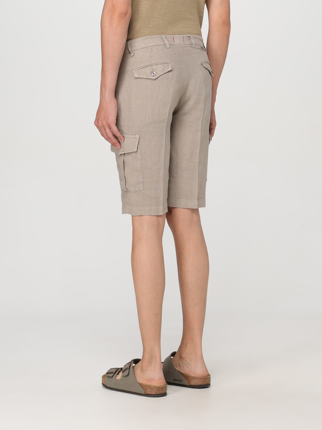 BARONIO SHORT: Short men Baronio, Beige - Img 2