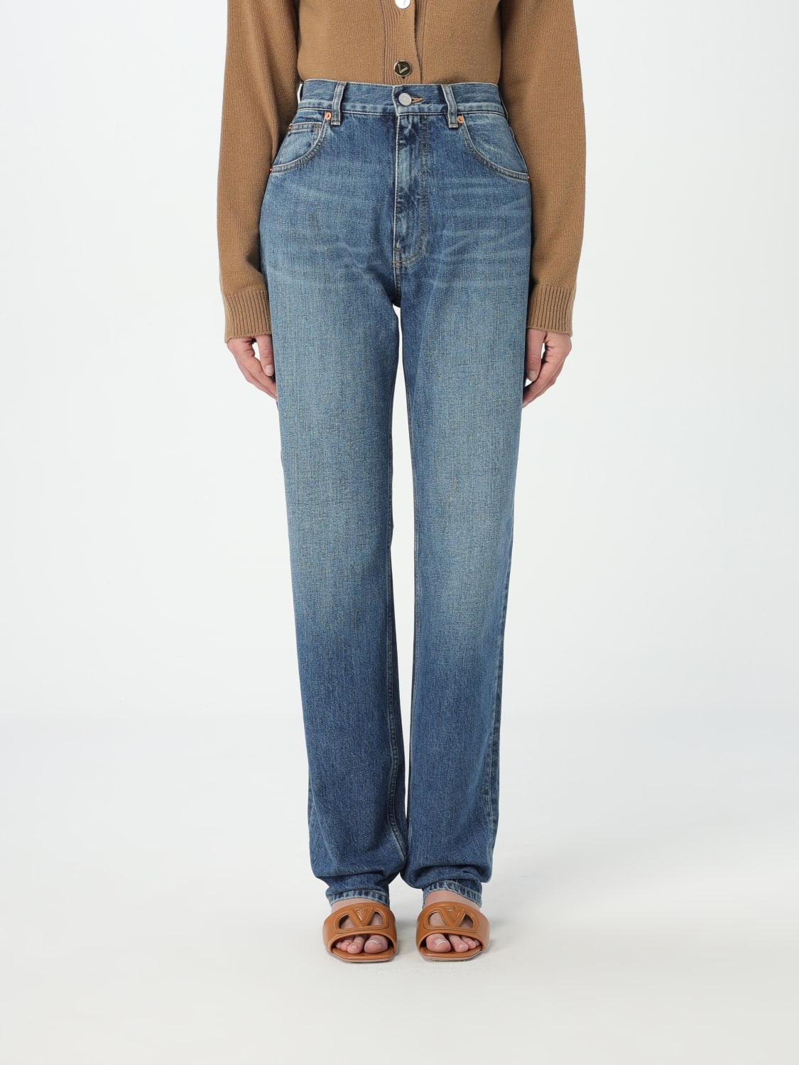 デニム・ジーパン VALENTINO JEANS (4B0DD18T8JS 558) VALENTINO: Jeans woman - Denim | Valentino jeans 4B0DD18T8JS