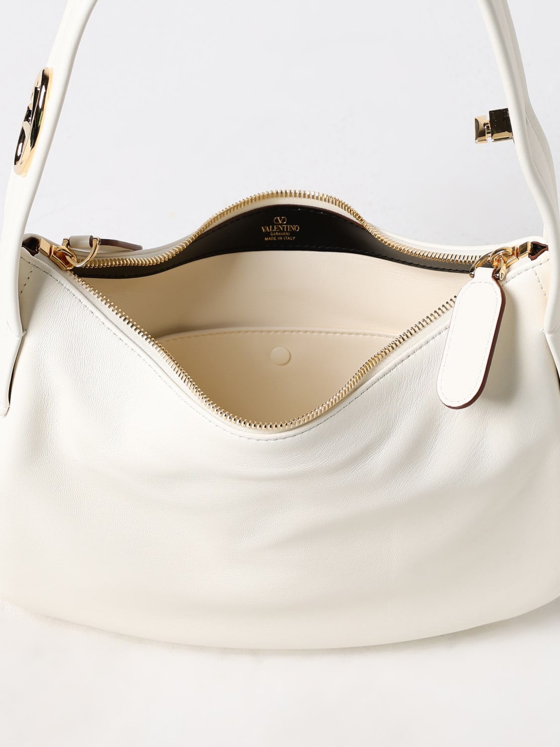 VALENTINO GARAVANI HANDBAG: Shoulder bag woman Valentino Garavani, Yellow Cream - Img 5