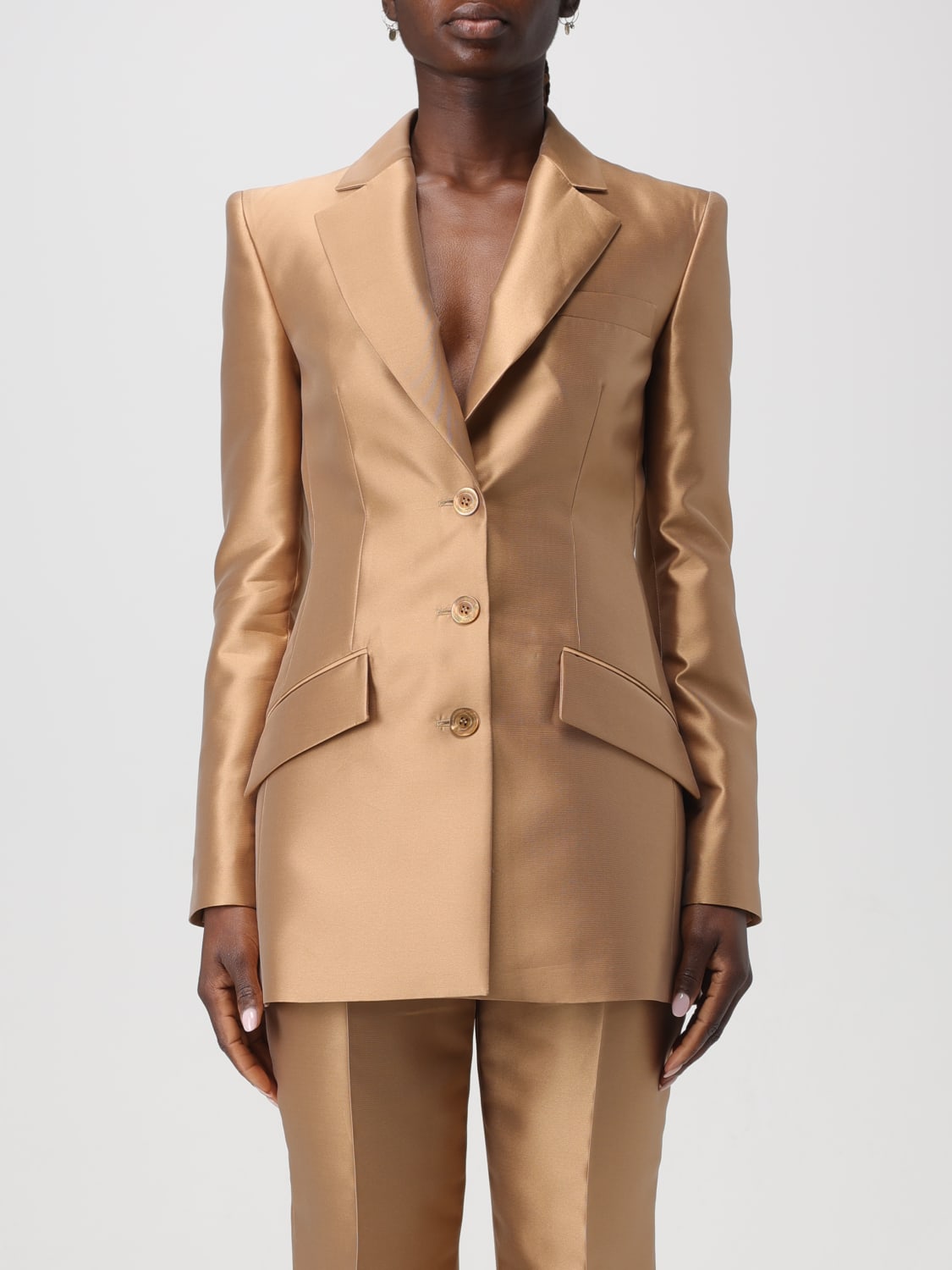 ALBERTA FERRETTI BLAZER: Blazer damen Alberta Ferretti, Beige - Img 1