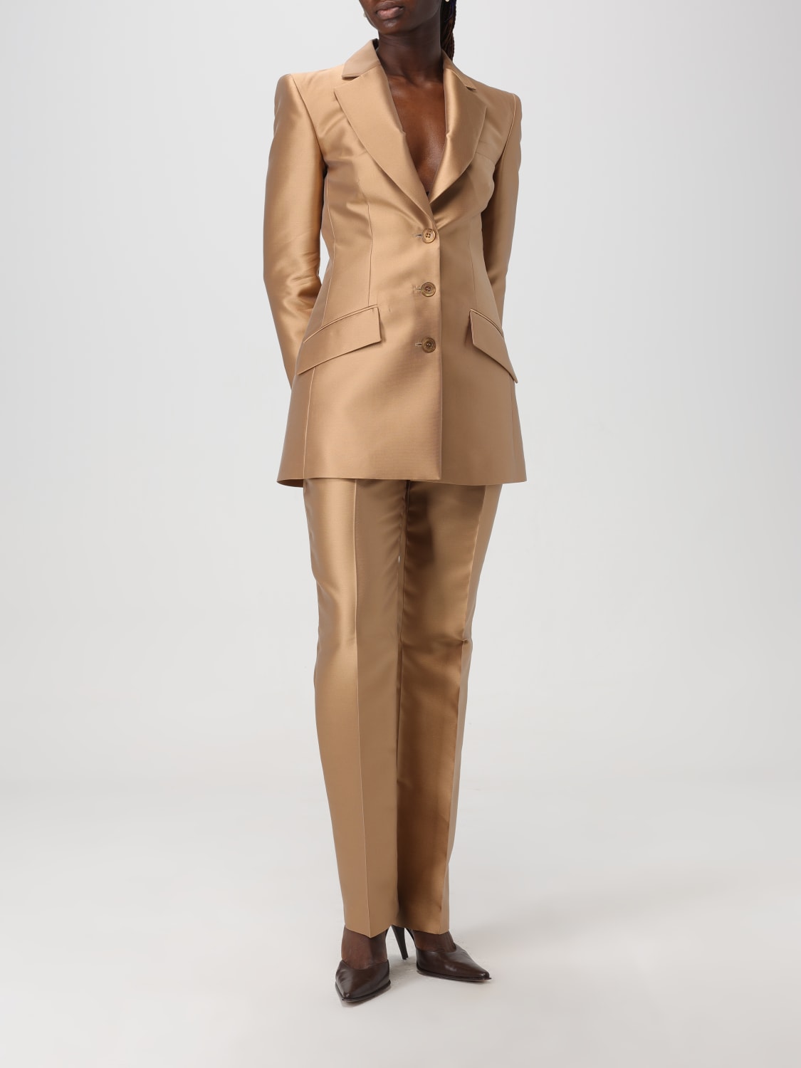 ALBERTA FERRETTI BLAZER: Blazer damen Alberta Ferretti, Beige - Img 2