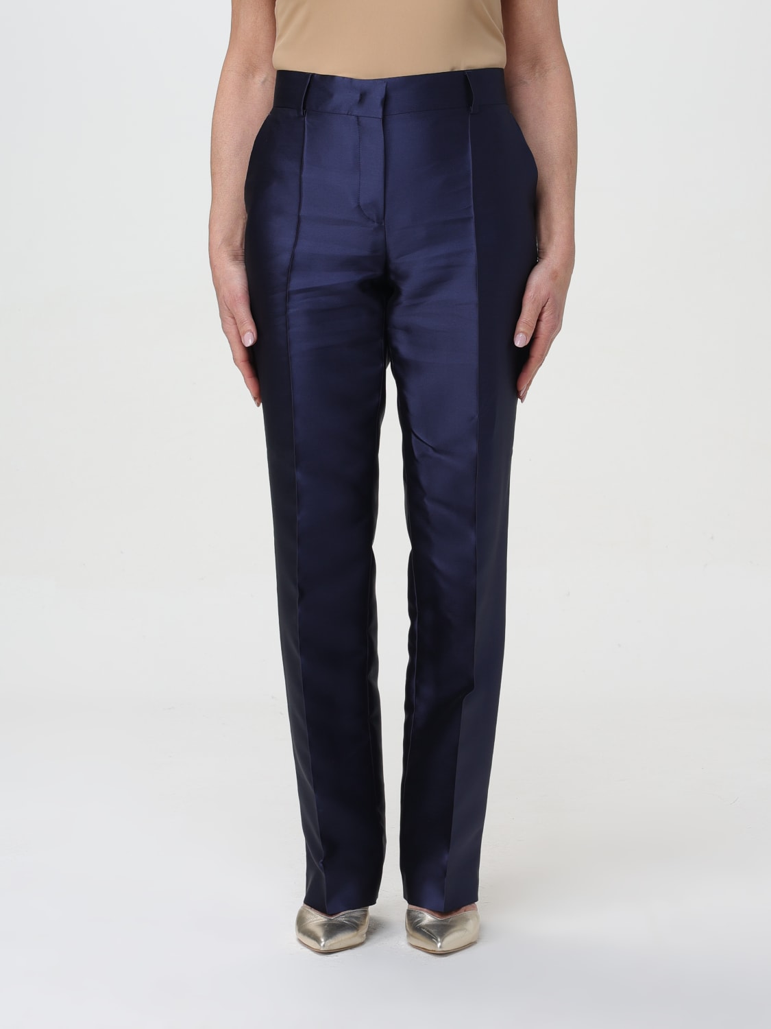 ALBERTA FERRETTI PANTS: Pants woman Alberta Ferretti, Blue - Img 1