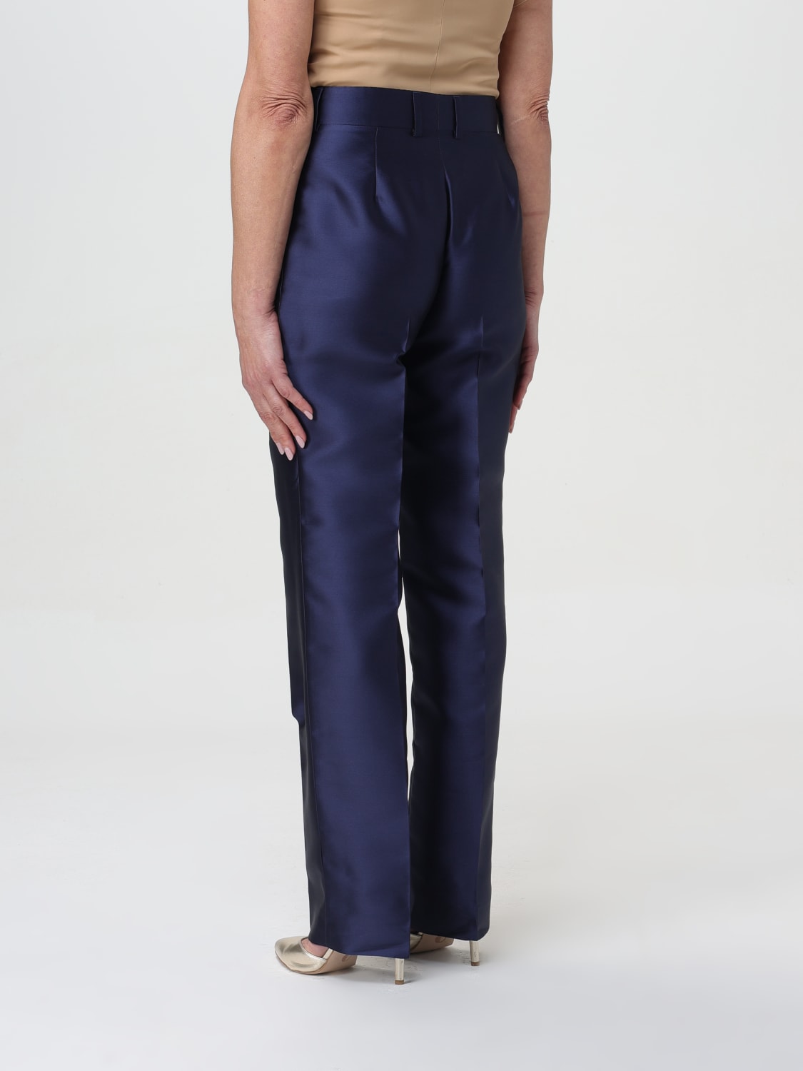 ALBERTA FERRETTI PANTS: Pants woman Alberta Ferretti, Blue - Img 3