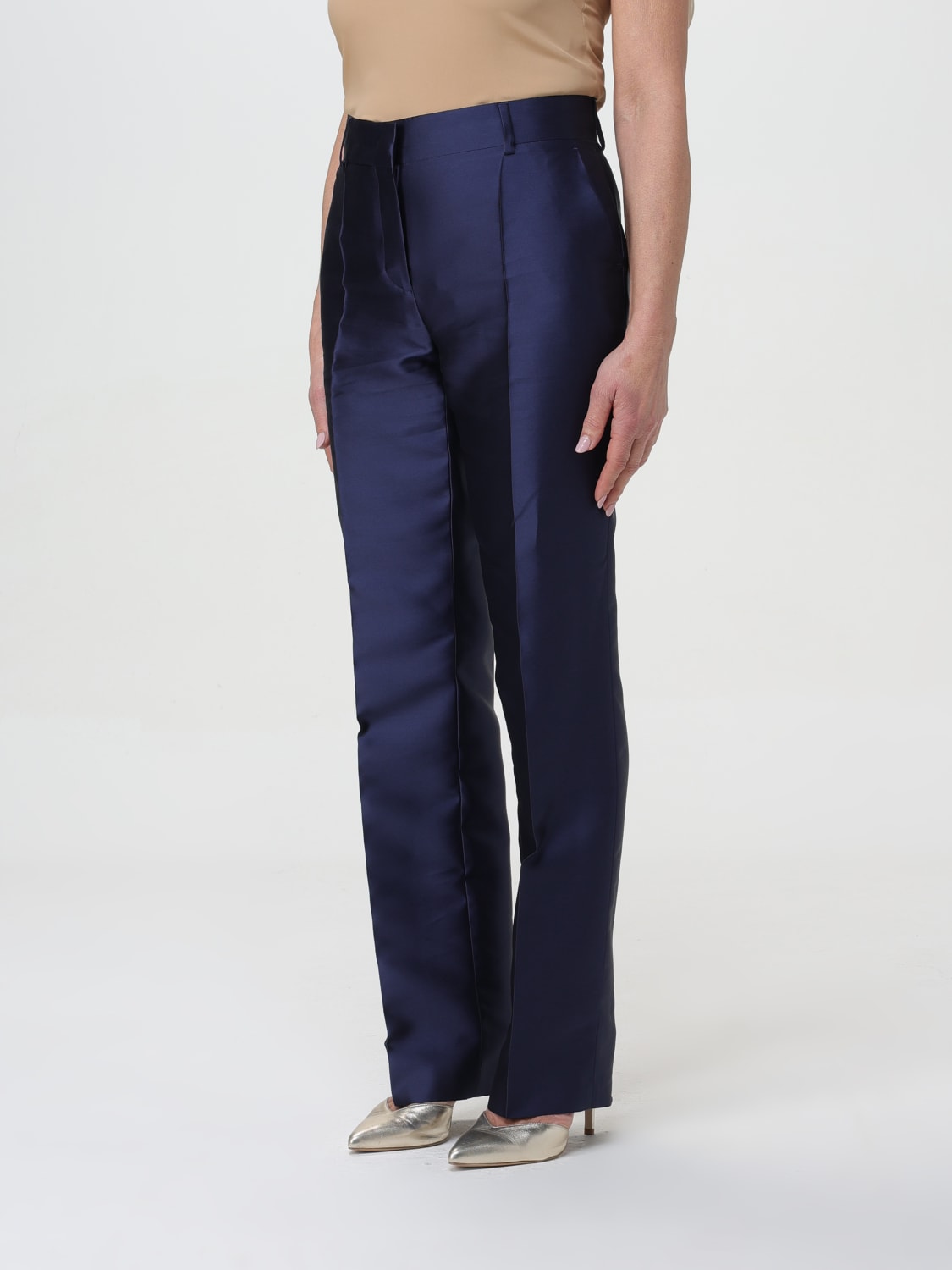 ALBERTA FERRETTI PANTS: Pants woman Alberta Ferretti, Blue - Img 4