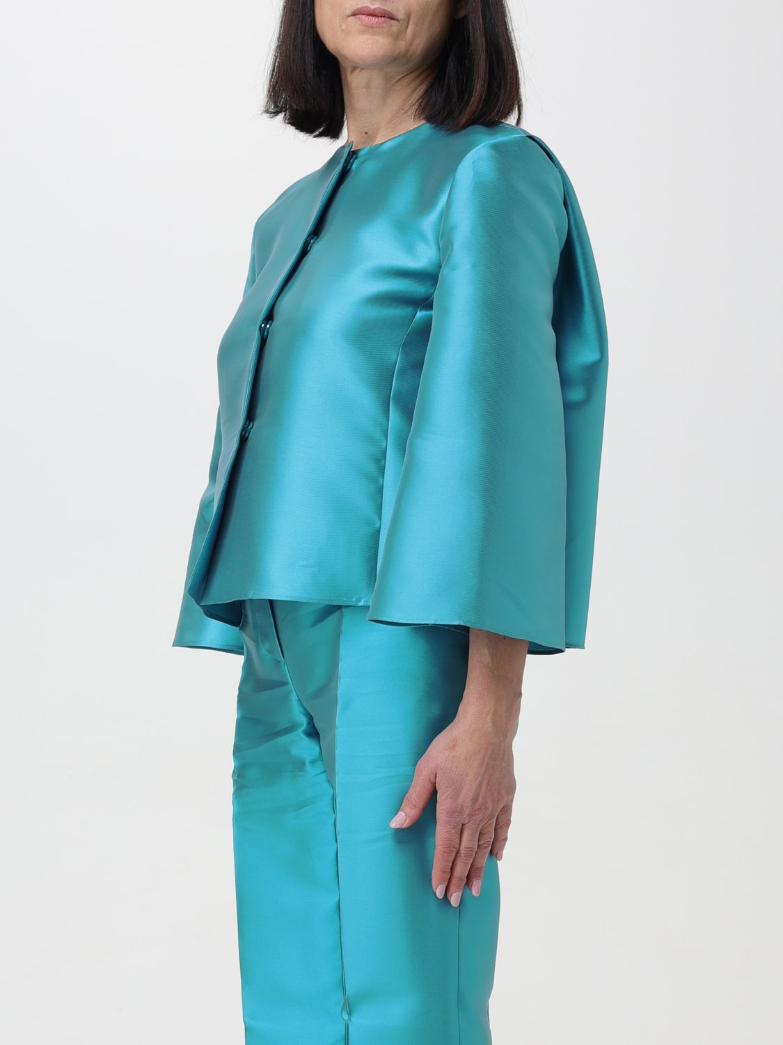 ALBERTA FERRETTI JACKET: Blazer woman Alberta Ferretti, Blue - Img 4