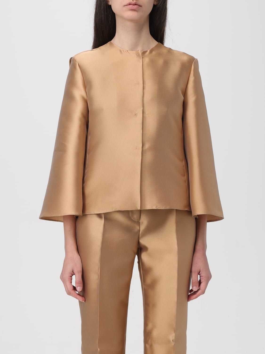 ALBERTA FERRETTI JACKET: Blazer woman Alberta Ferretti, Beige - Img 1