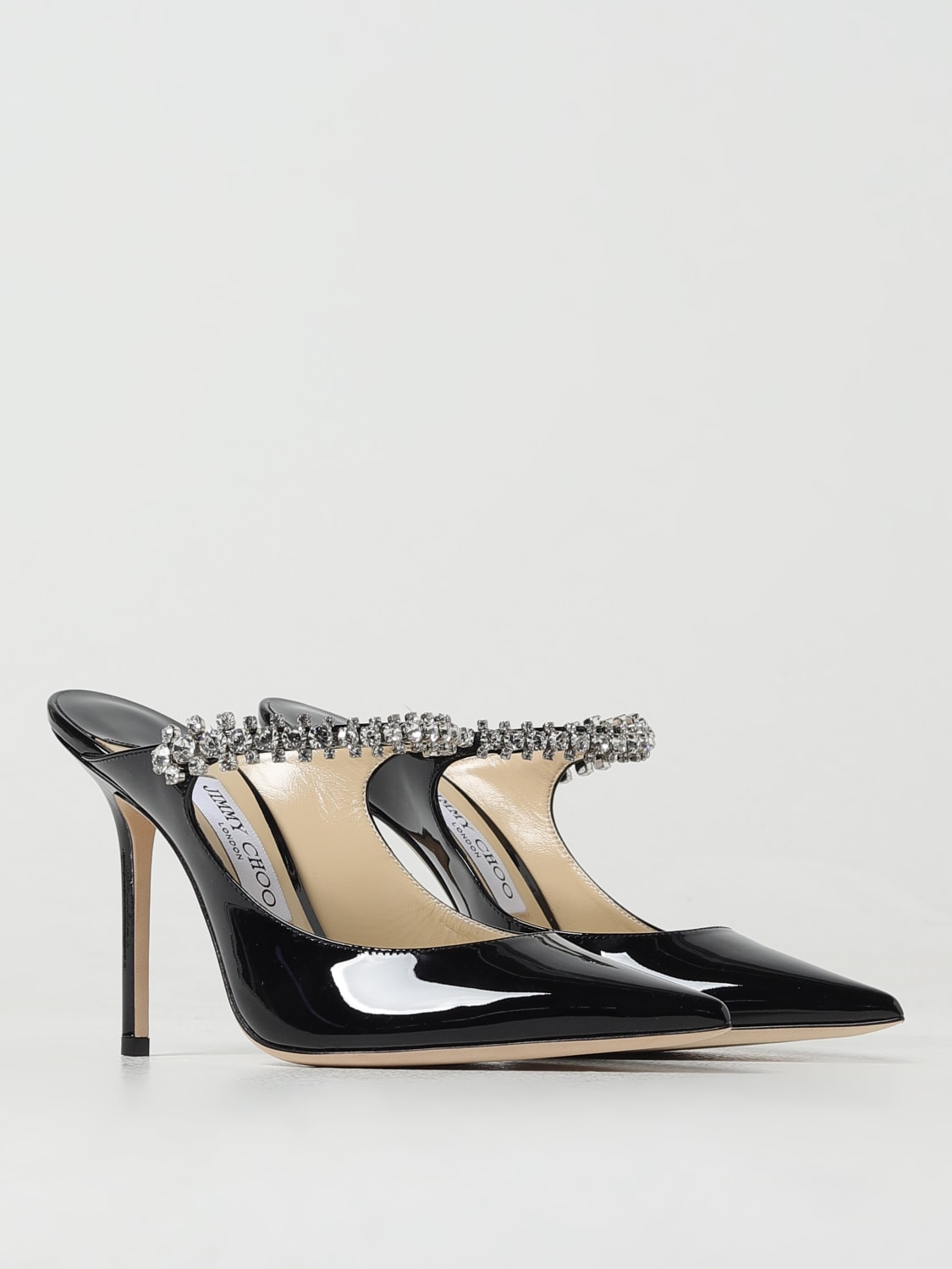 JIMMY CHOO：シューズ レディース - ブラック | GIGLIO.COMオンライン ...