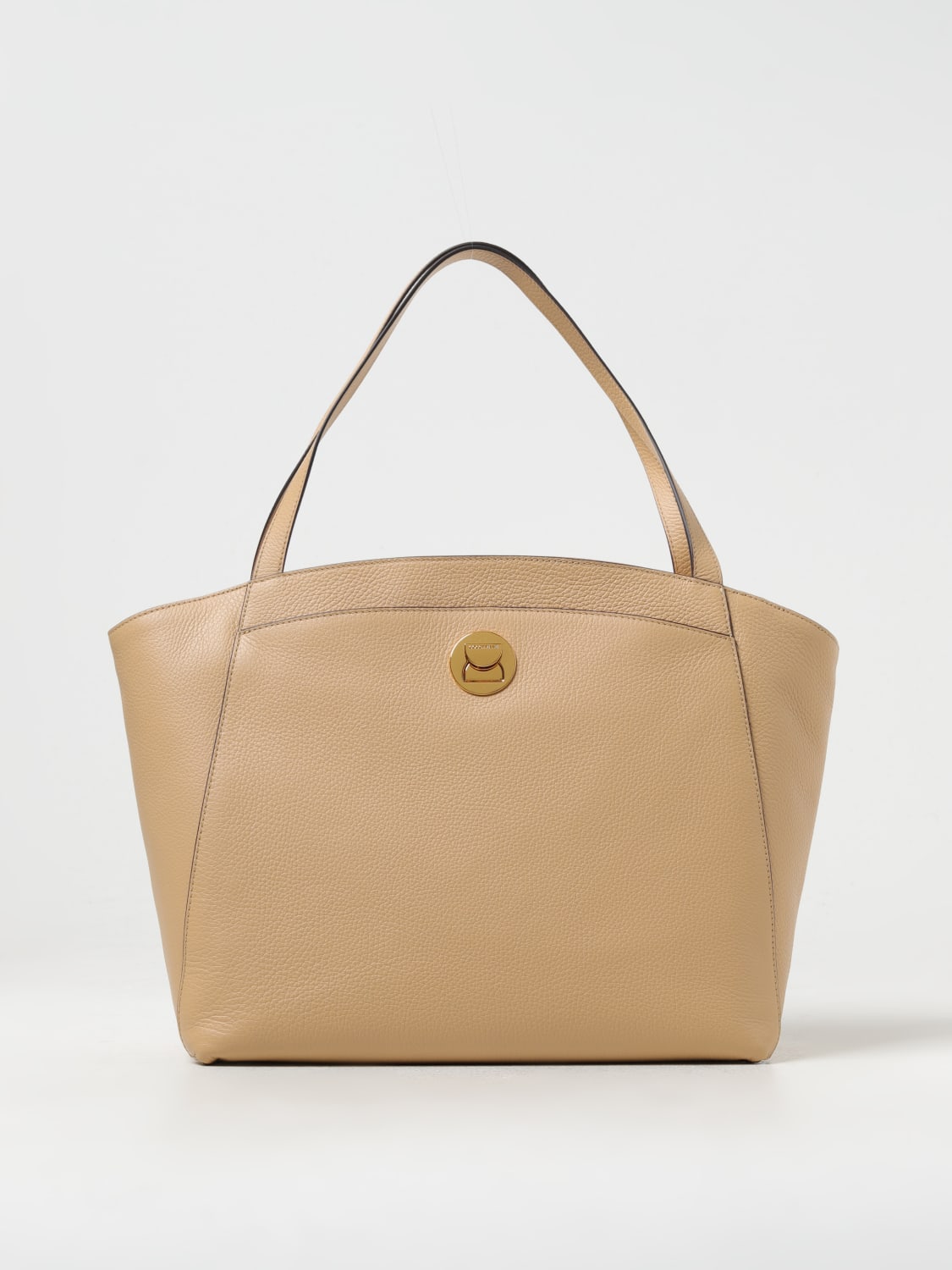 Coccinelle Frances 5A Large Brown Leather Tote Womens Luxury Designer  Handbag With Crossbody Strap, 29cm From Lady_bags2020, $74 | DHgate.Com