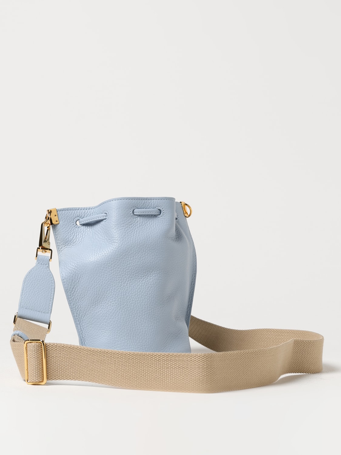 ショルダーバッグ・ポシェット COCCINELLE Woman Shoulder bag Gnawed Blue E1SS6130101 B36 COCCINELLE: Dew shoulder bag - Gnawed Blue | Coccinelle