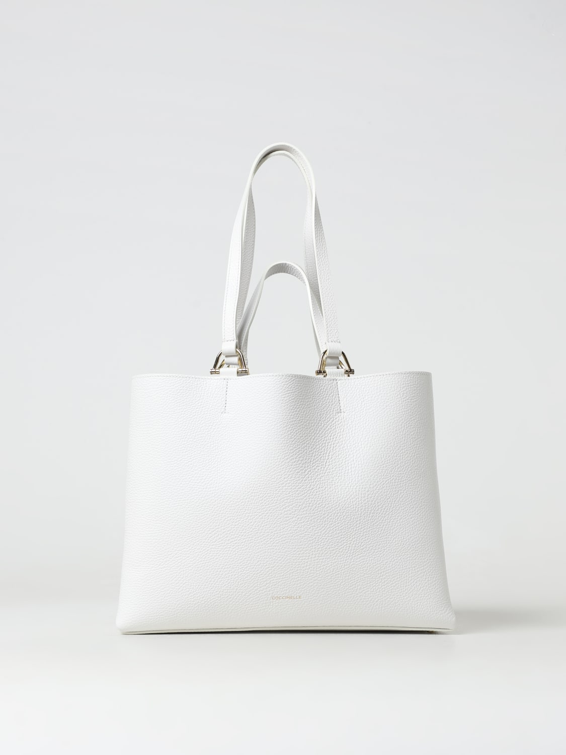 COCCINELLE: Shoulder bag woman - White | Coccinelle tote