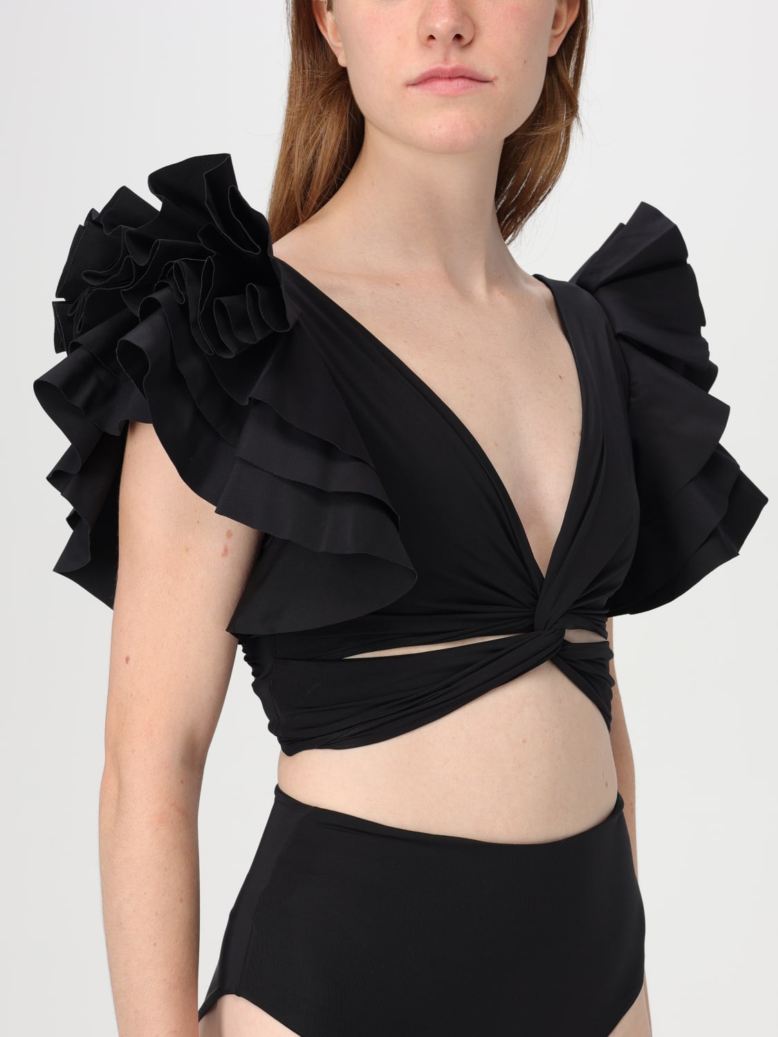 MAYGEL CORONEL BAÑADOR: Bañador mujer Maygel Coronel, Negro - Img 4