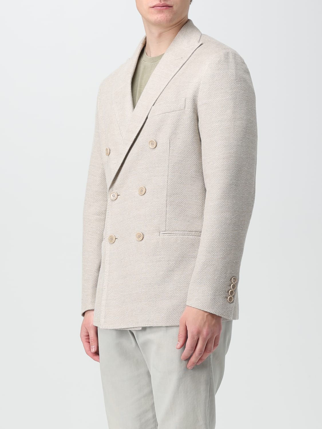 FAY BLAZER: Blazer men Fay, Natural - Img 3