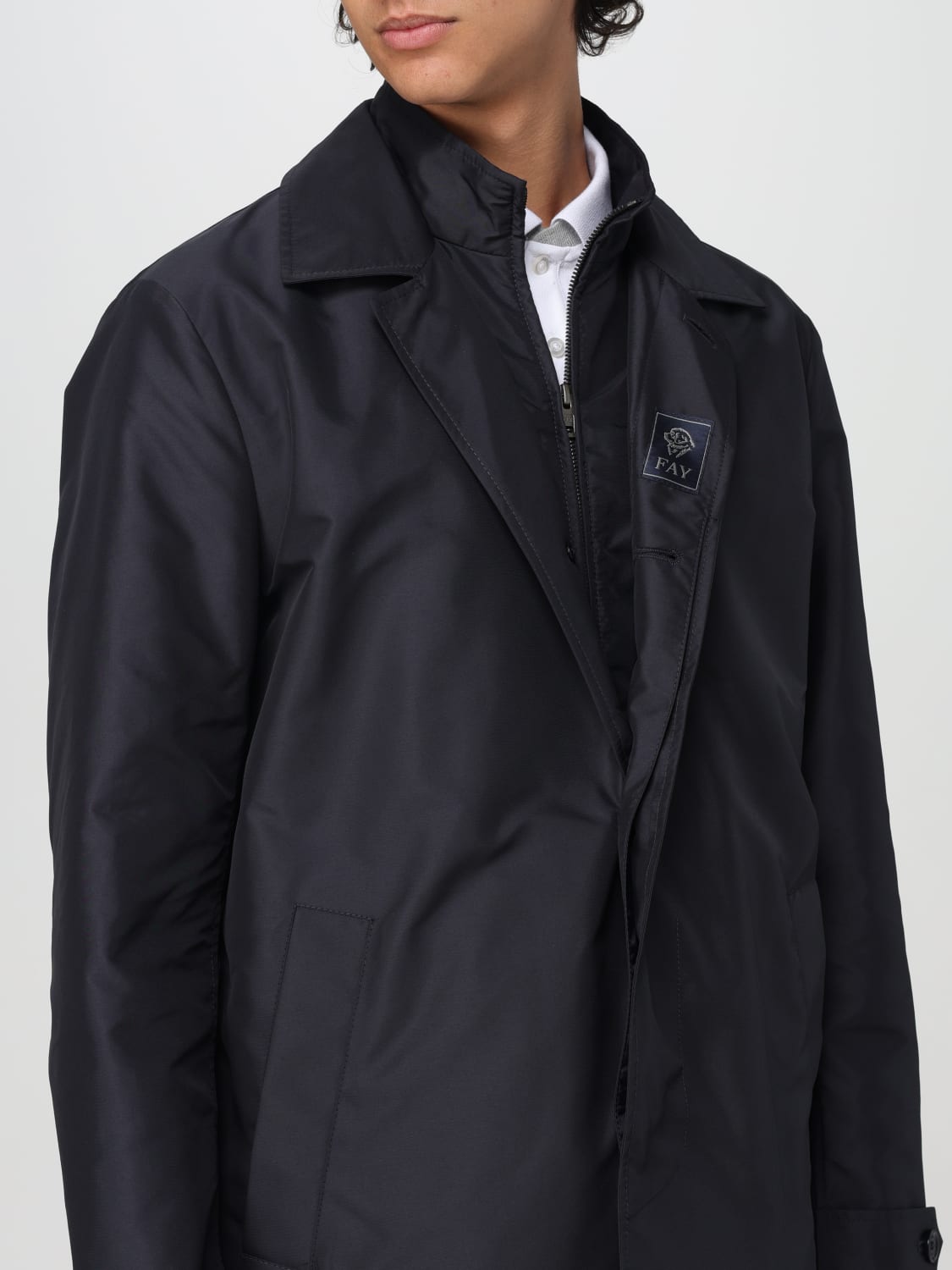 FAY JACKET: Jacket men Fay, Blue - Img 4