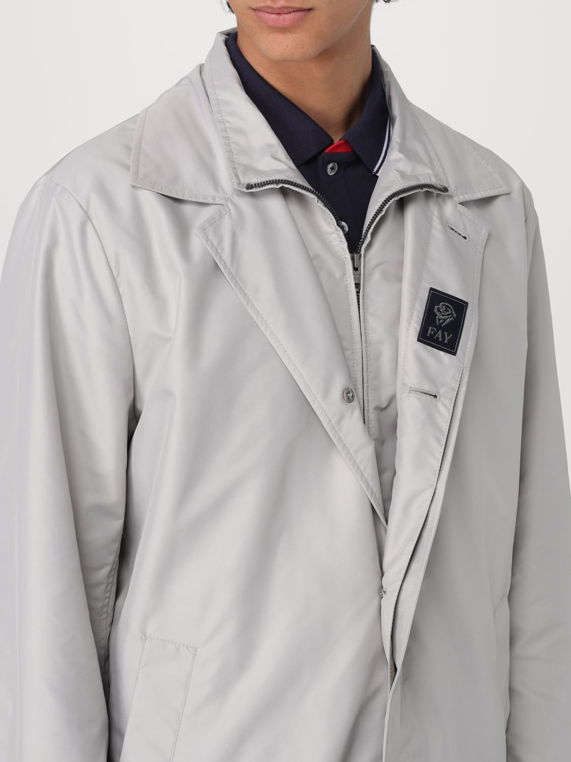 FAY JACKET: Jacket men Fay, Grey - Img 4