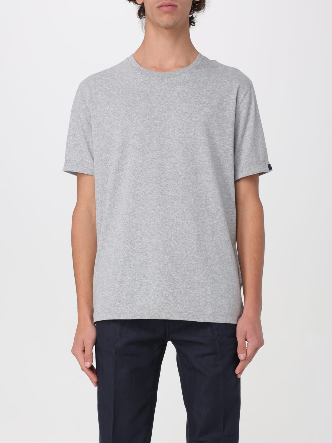 FAY T-SHIRT: T-shirt herren Fay, Grau - Img 1