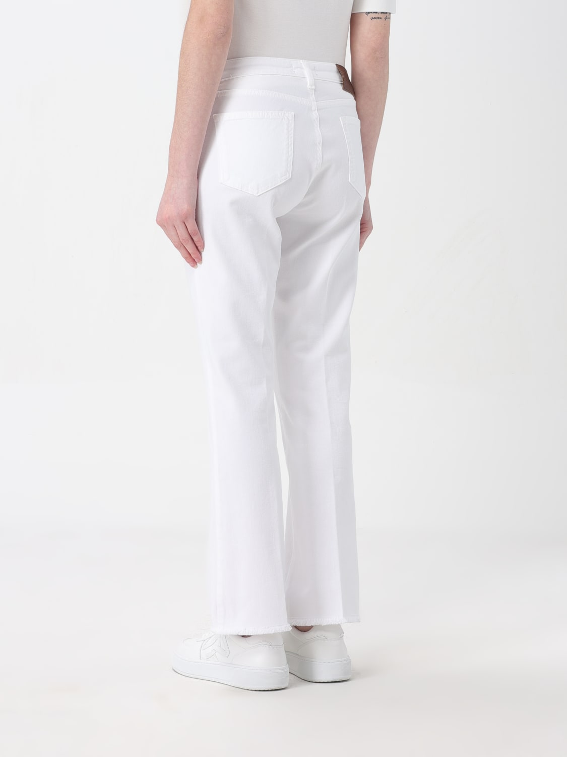 FAY PANTS: Pants woman Fay, White - Img 2