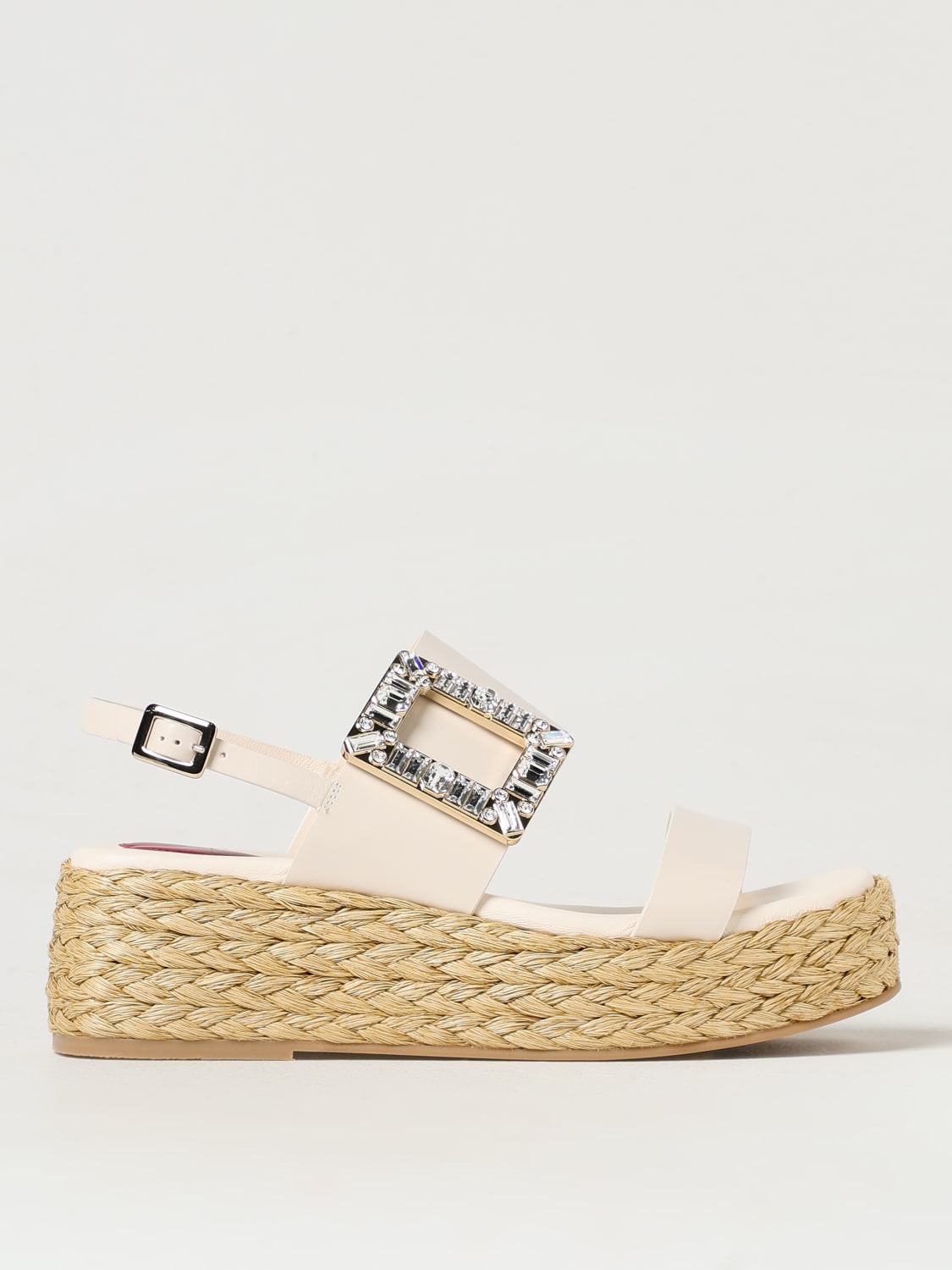 ROGER VIVIER ESPADRILLES: Shoes woman Roger Vivier, Yellow Cream - Img 1