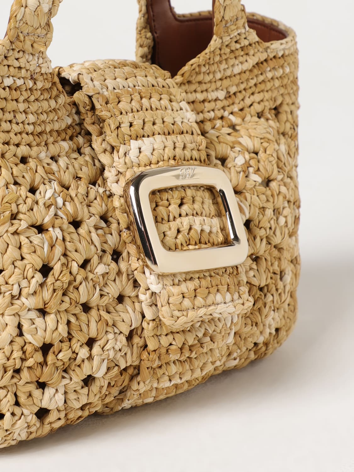 ROGER VIVIER HANDBAG: Shoulder bag woman Roger Vivier, Natural - Img 3