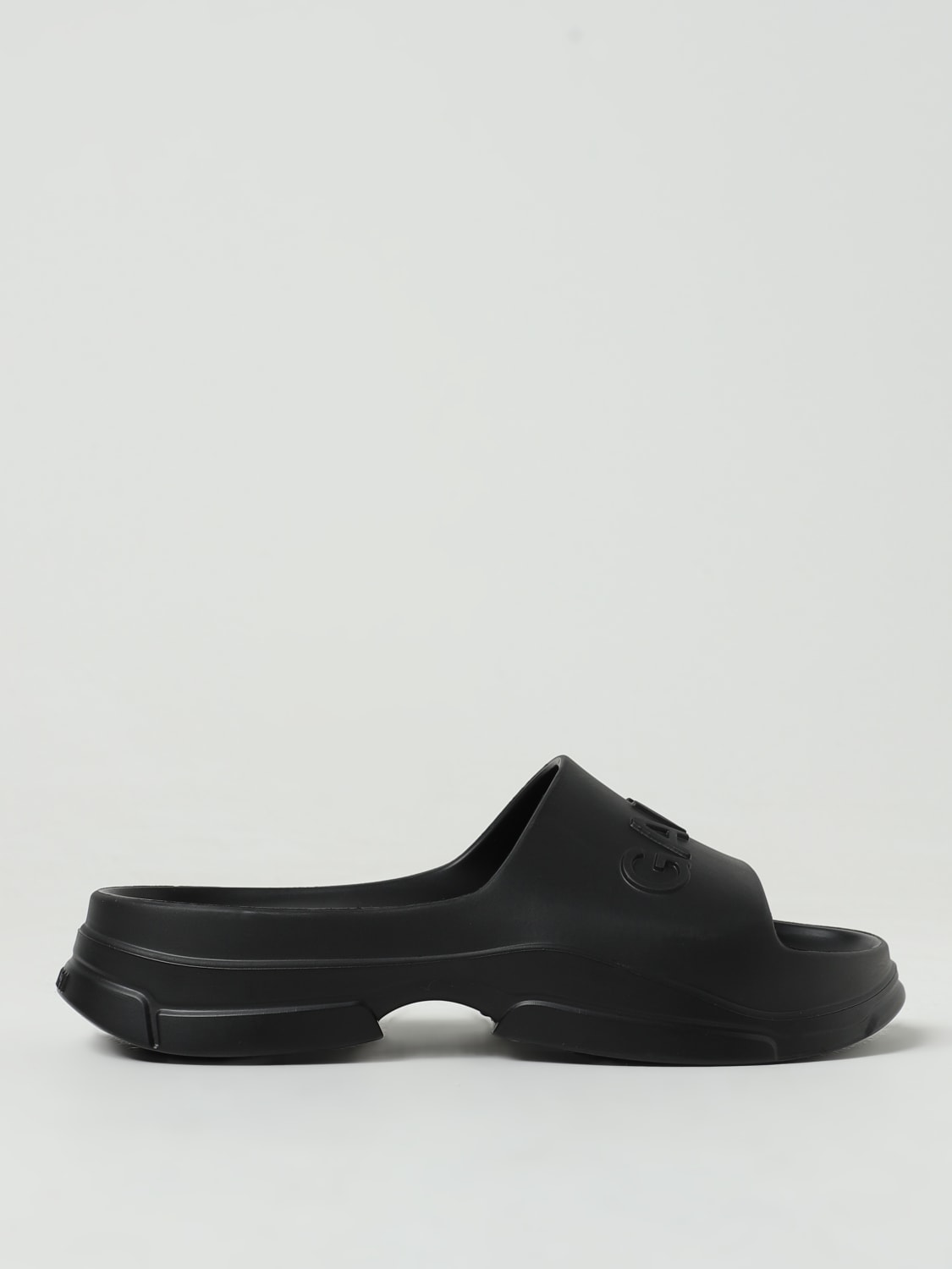 GANNI FLAT SANDALS: Shoes woman Ganni, Black - Img 1