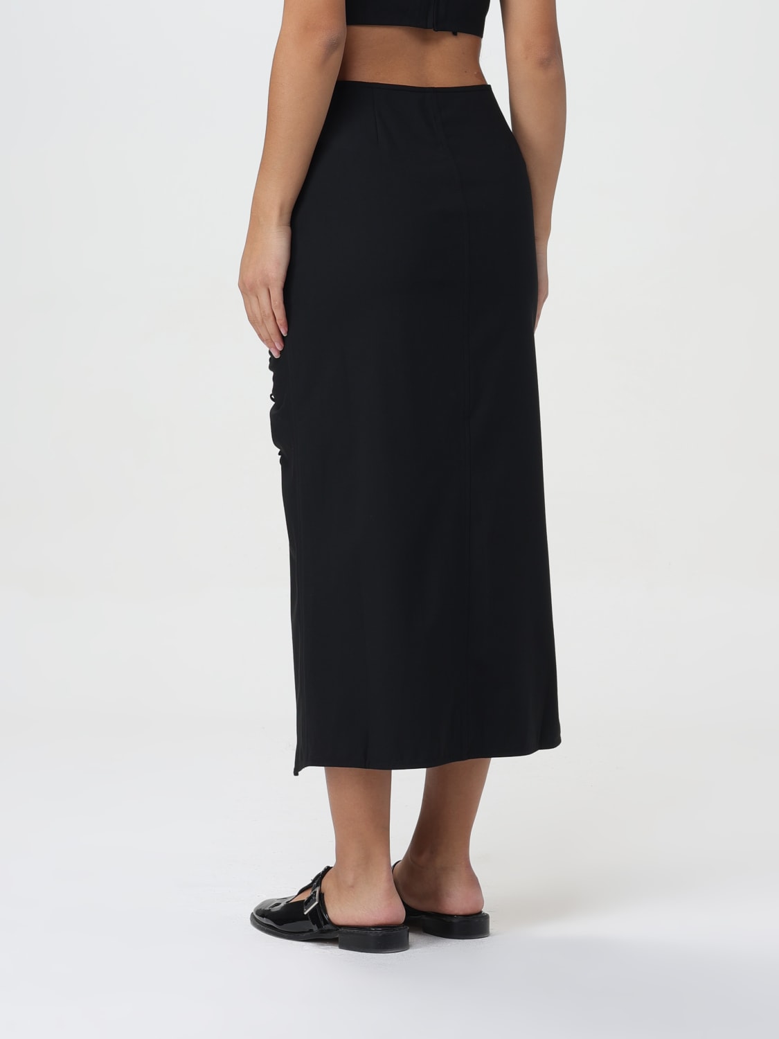 GANNI SKIRT: Skirt woman Ganni, Black - Img 3