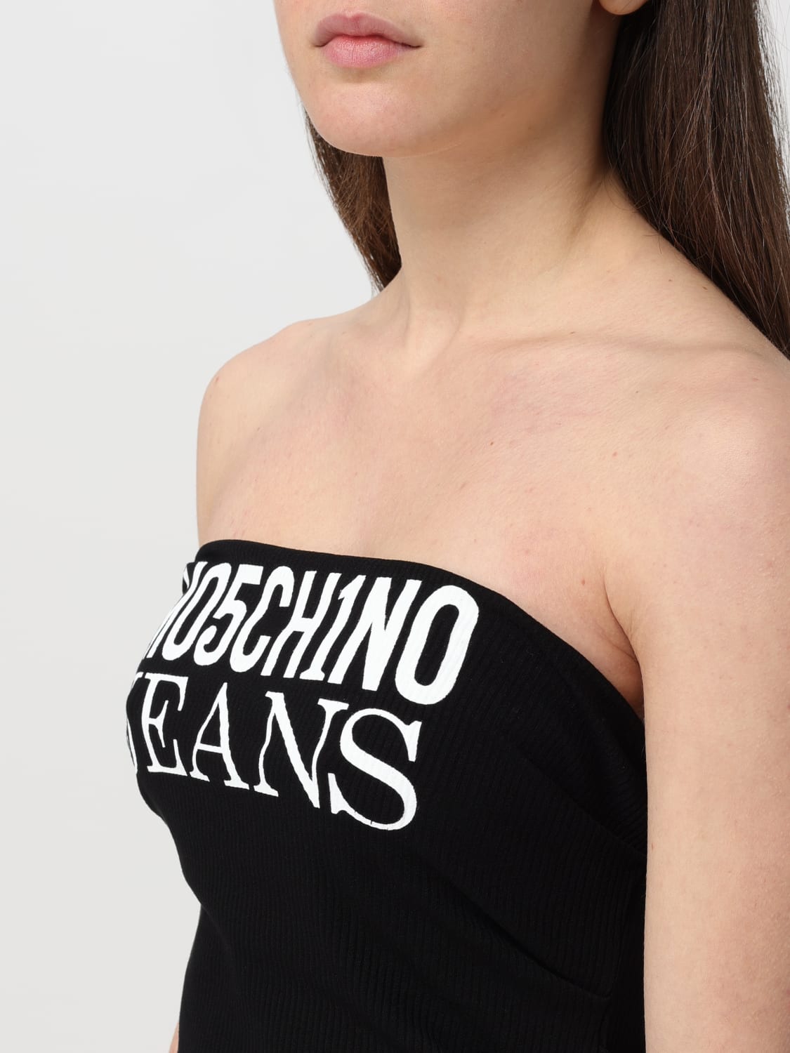 MOSCHINO JEANS DRESS: Dress woman Moschino Jeans, Black - Img 3