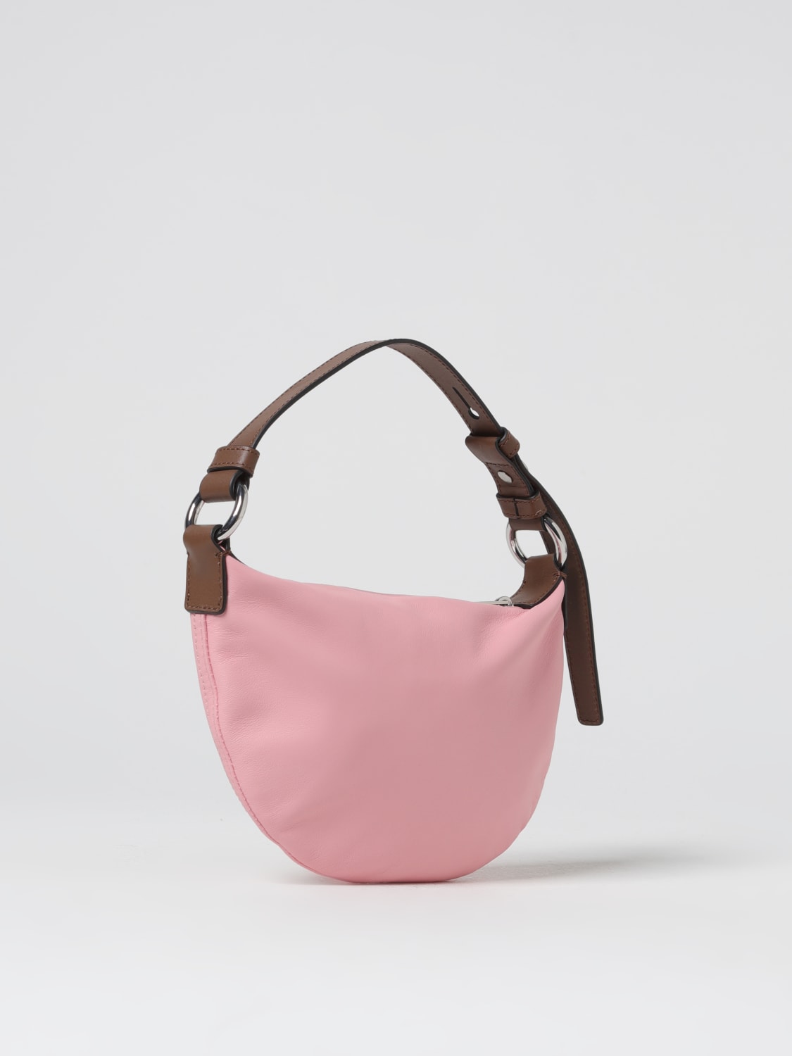 MOSCHINO JEANS BORSA MINI: Borsa Moschino Jeans in nappa sintetica, Rosa - Img 2