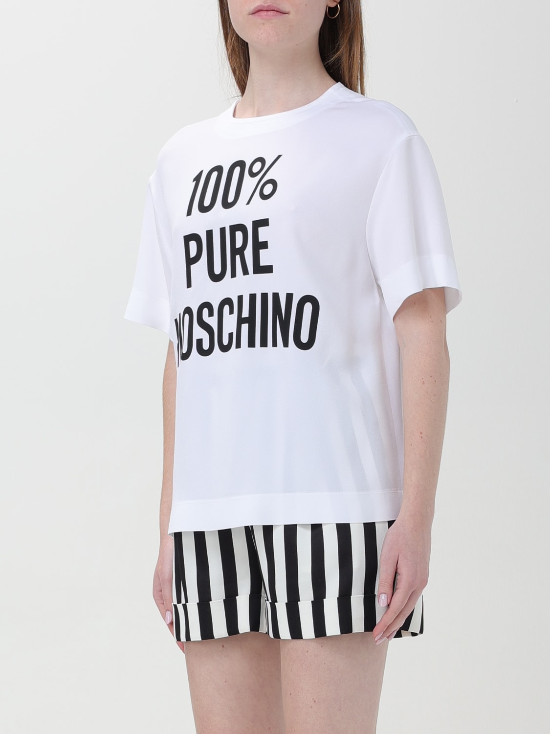 MOSCHINO COUTURE T-SHIRT: T-shirt woman Moschino Couture, White - Img 4