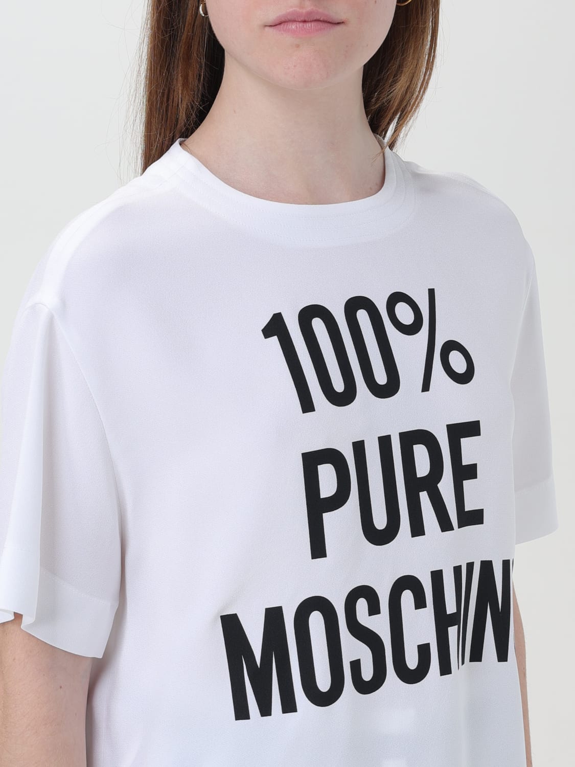 MOSCHINO COUTURE T-SHIRT: T-shirt woman Moschino Couture, White - Img 5