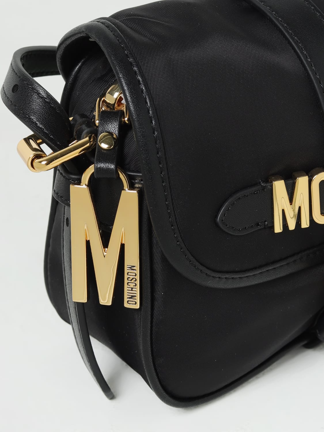 MOSCHINO COUTURE: Shoulder bag woman - Black | Moschino Couture 