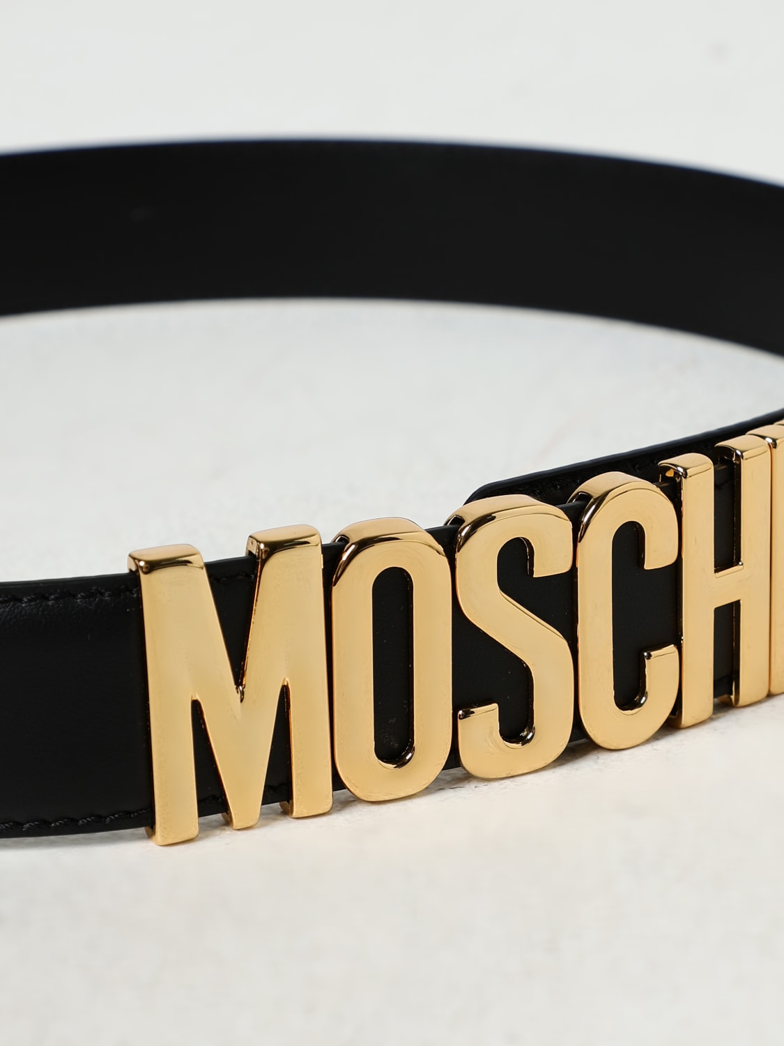 MOSCHINO COUTURE BELT: Belt woman Moschino Couture, Black - Img 2