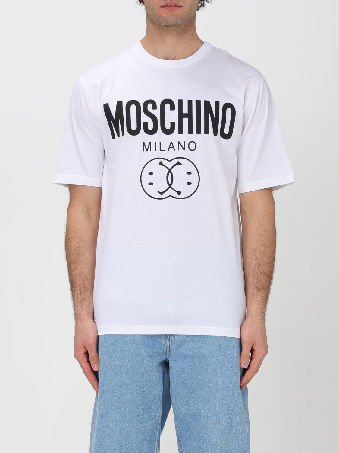 MOSCHINO COUTURE T-SHIRT: T-shirt men Moschino Couture, White - Img 1