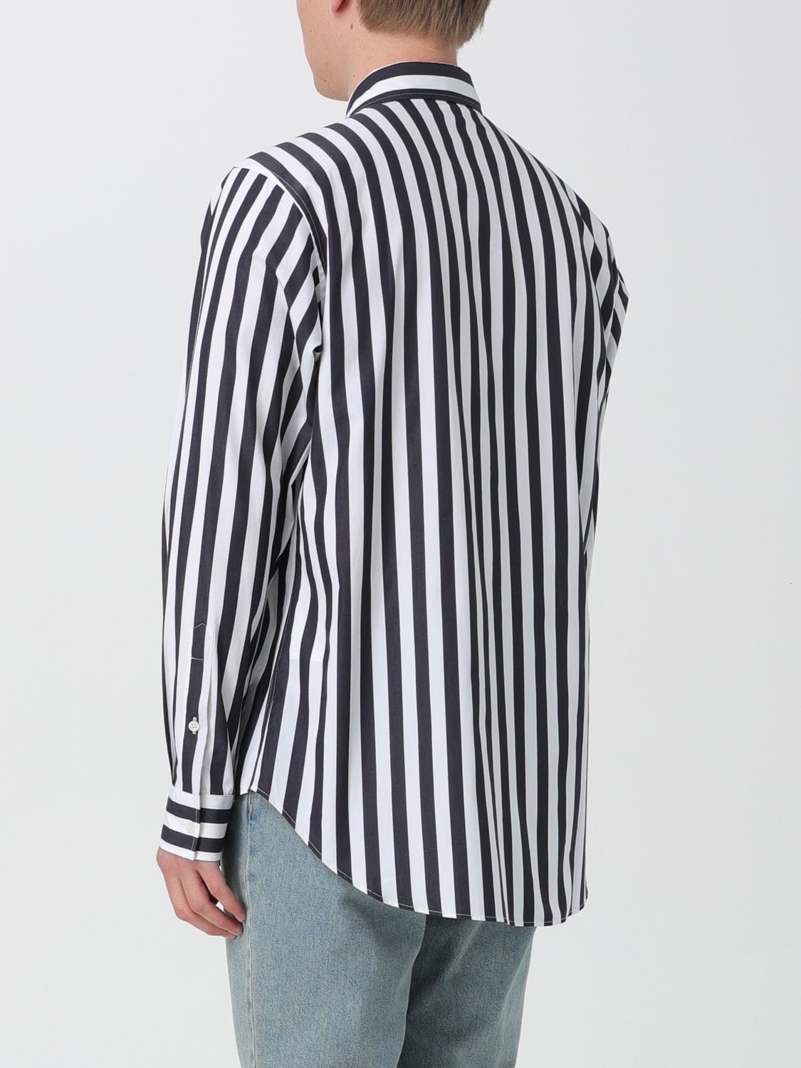 MOSCHINO COUTURE CAMISA: Camisa hombre Moschino Couture, Negro - Img 3