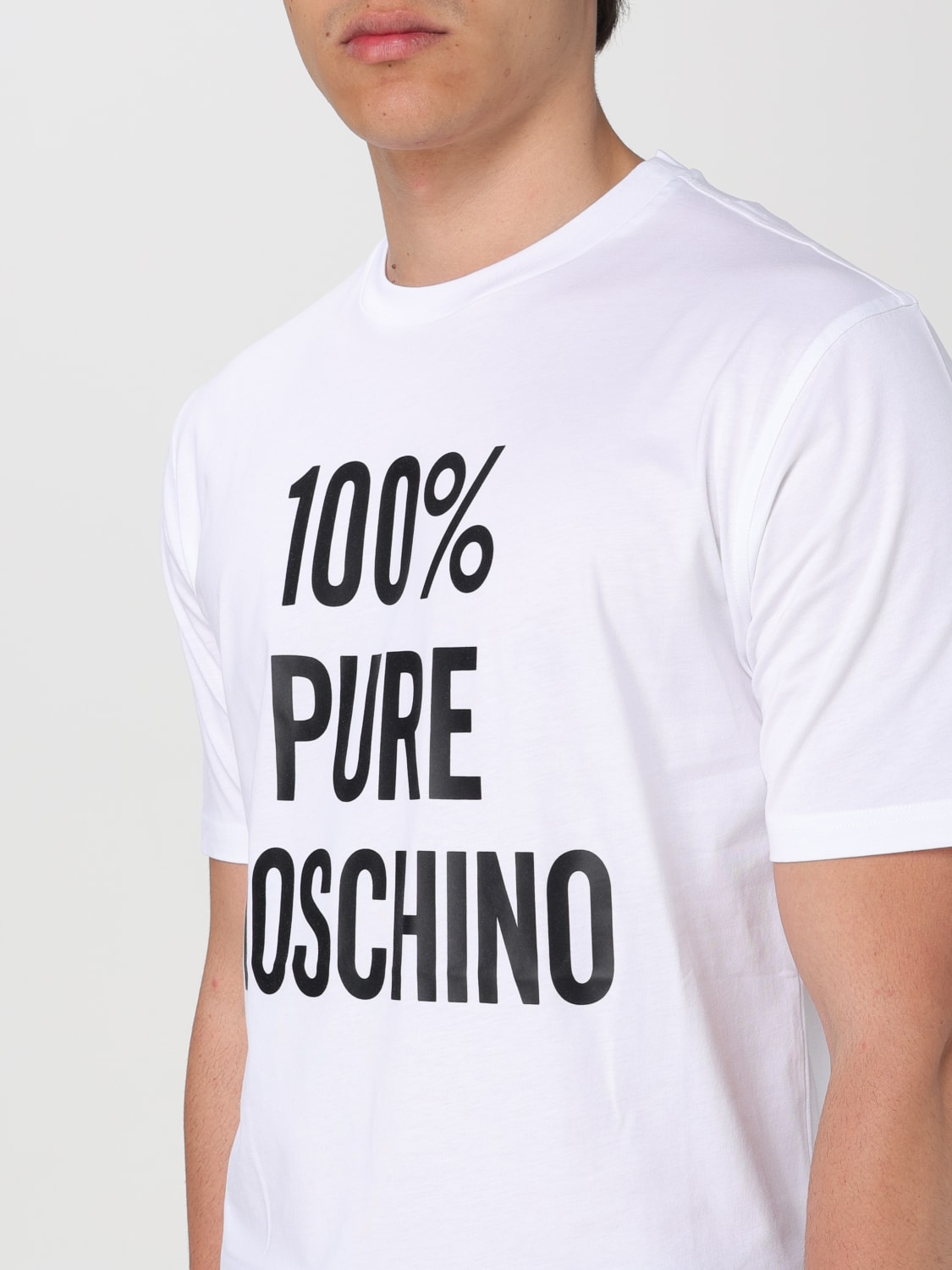 MOSCHINO COUTURE Tシャツ: Tシャツ メンズ Moschino Couture, ホワイト - Img 3