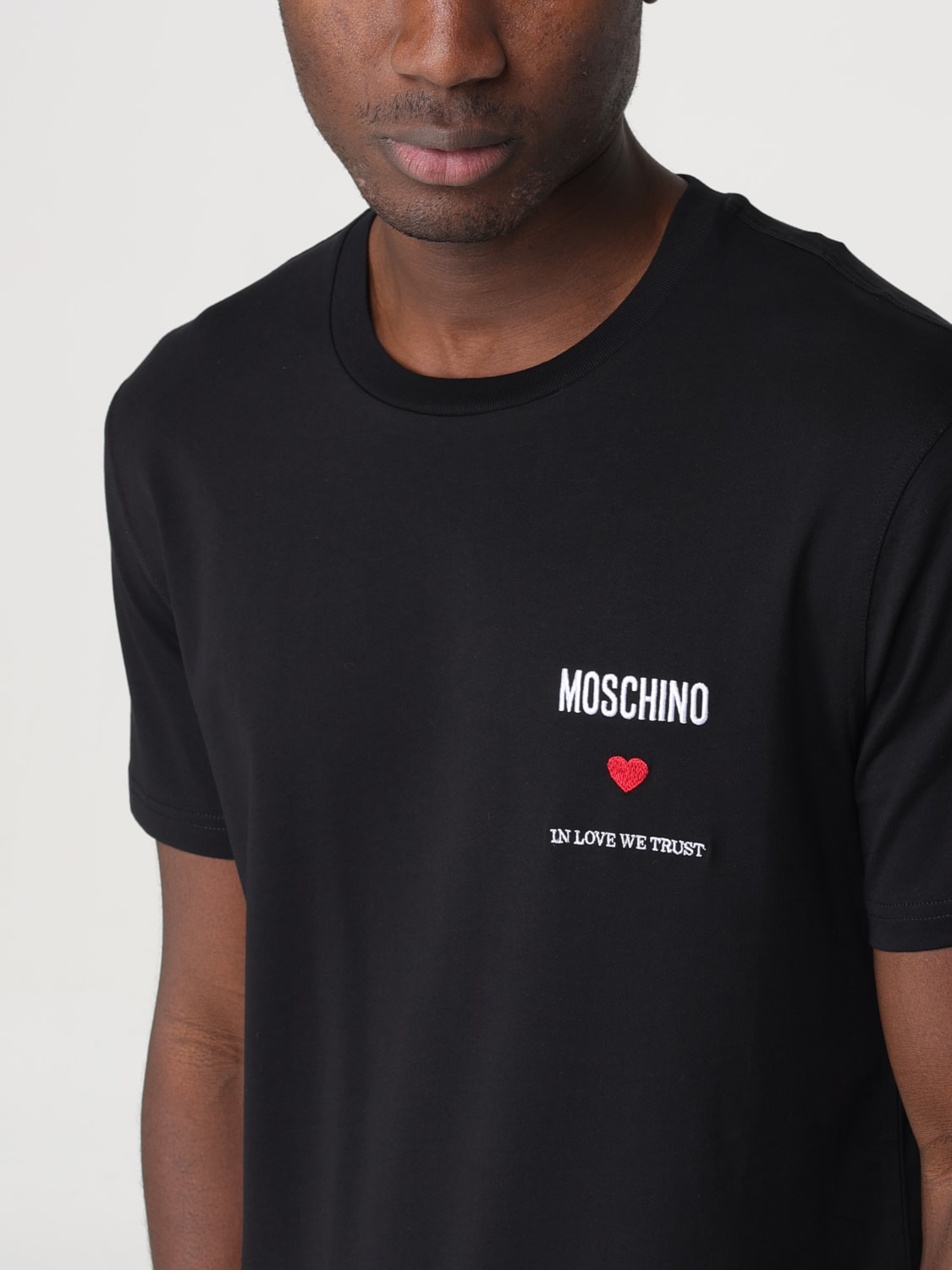 MOSCHINO COUTURE CAMISETA: Camiseta hombre Moschino Couture, Negro - Img 3