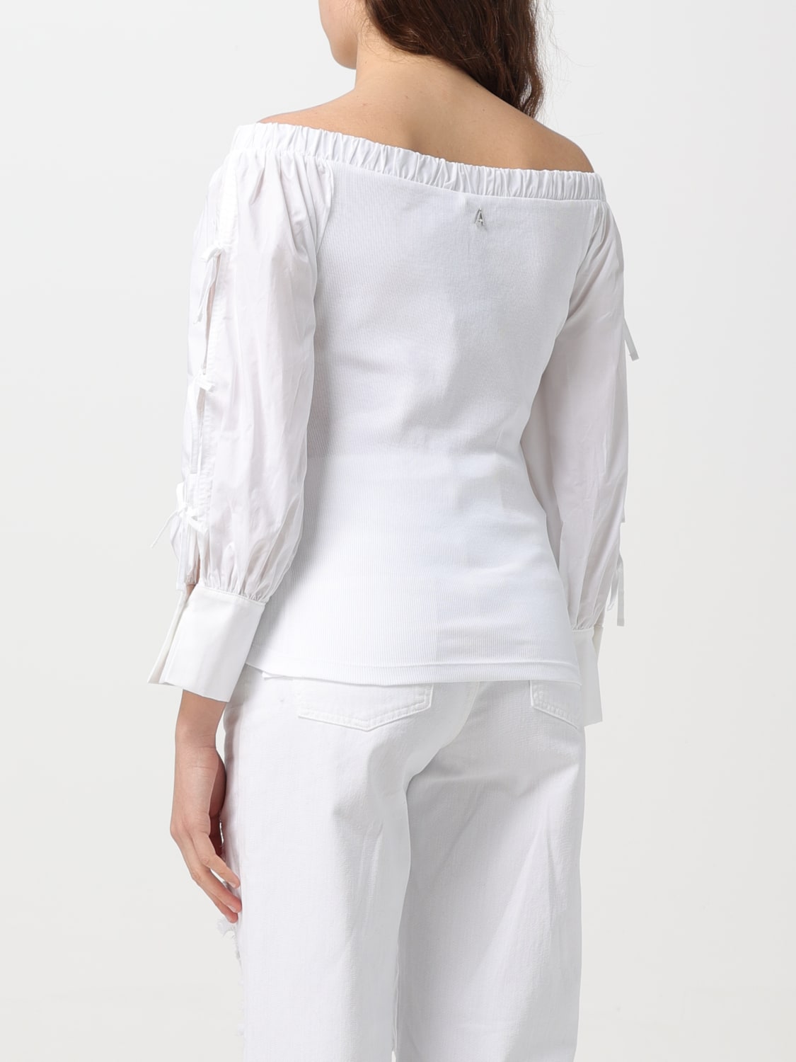 ACTITUDE TWINSET TOP: Top woman Twinset - Actitude, White - Img 2