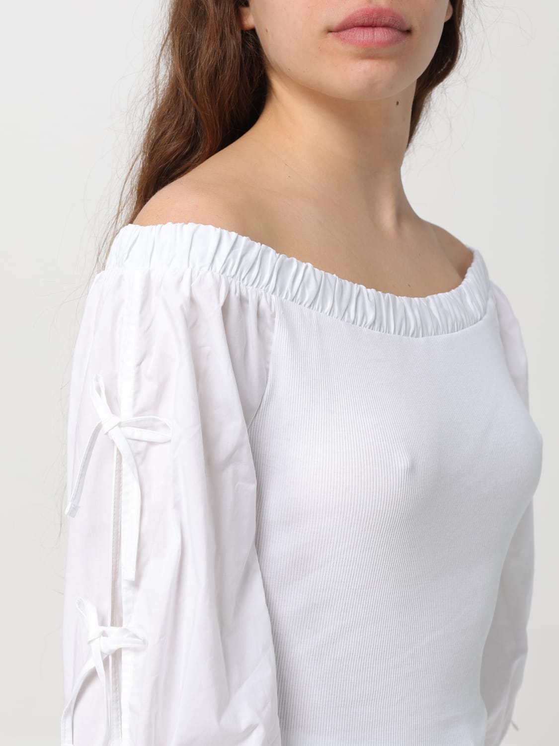 ACTITUDE TWINSET TOP: Top woman Twinset - Actitude, White - Img 3