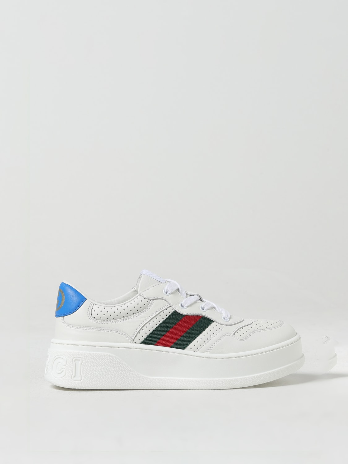 GUCCI SNEAKERS: Sneakers kids Gucci, White - Img 1