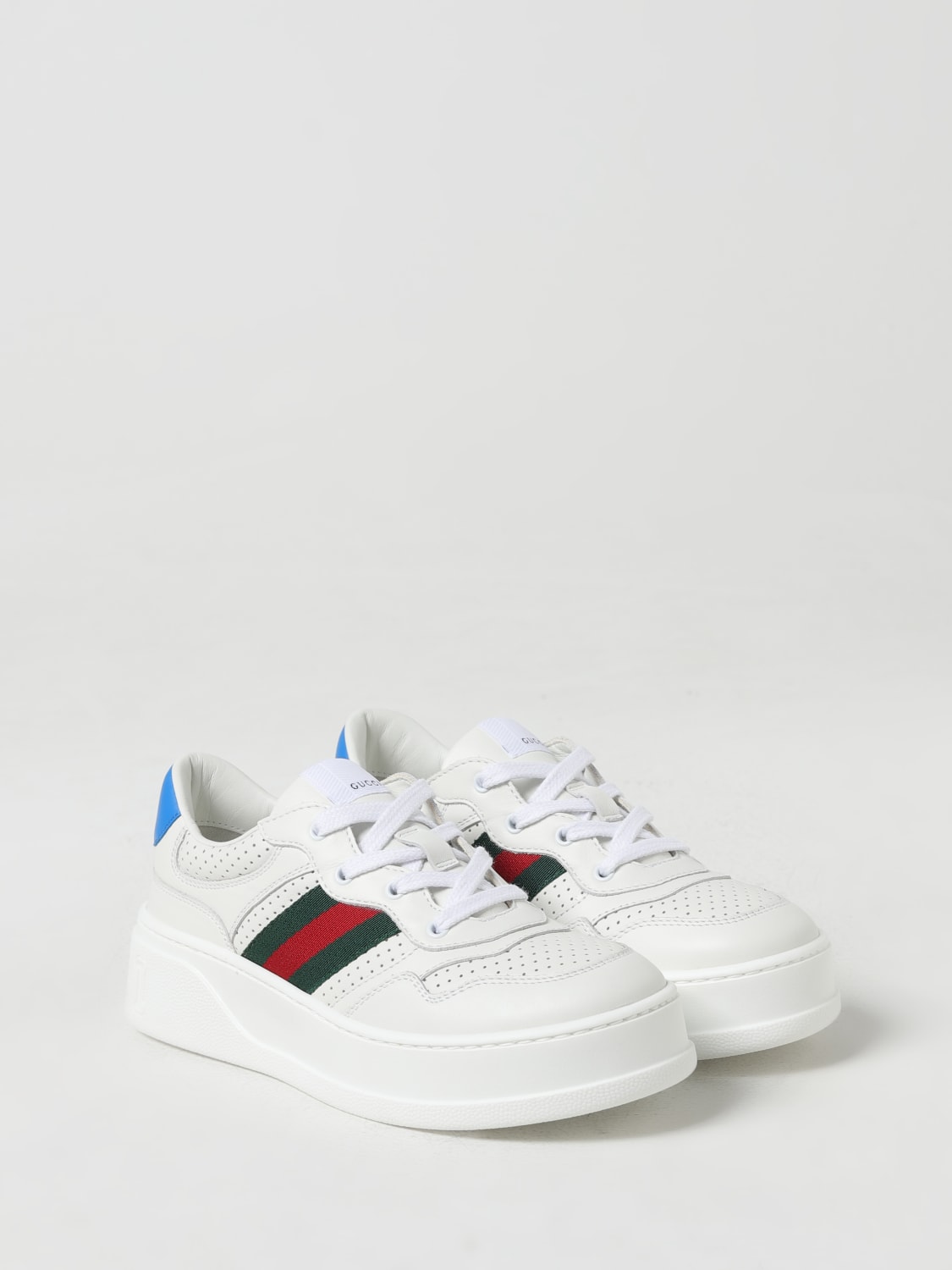 GUCCI SNEAKERS: Sneakers kids Gucci, White - Img 2