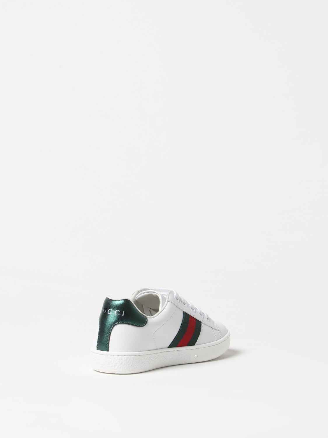 GUCCI SHOES: Shoes kids Gucci, White - Img 3