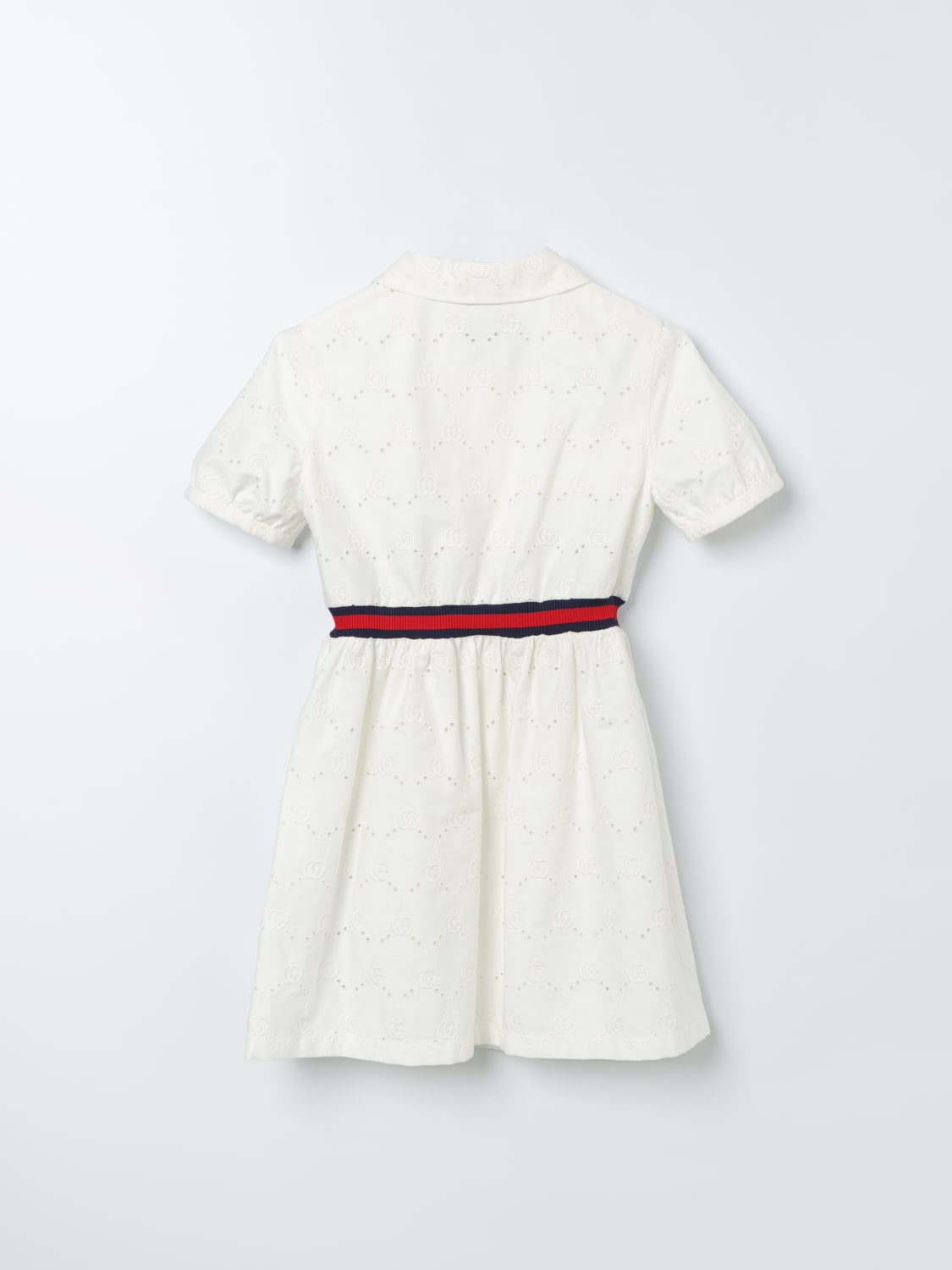 GUCCI DRESS: Dress kids Gucci, White - Img 2