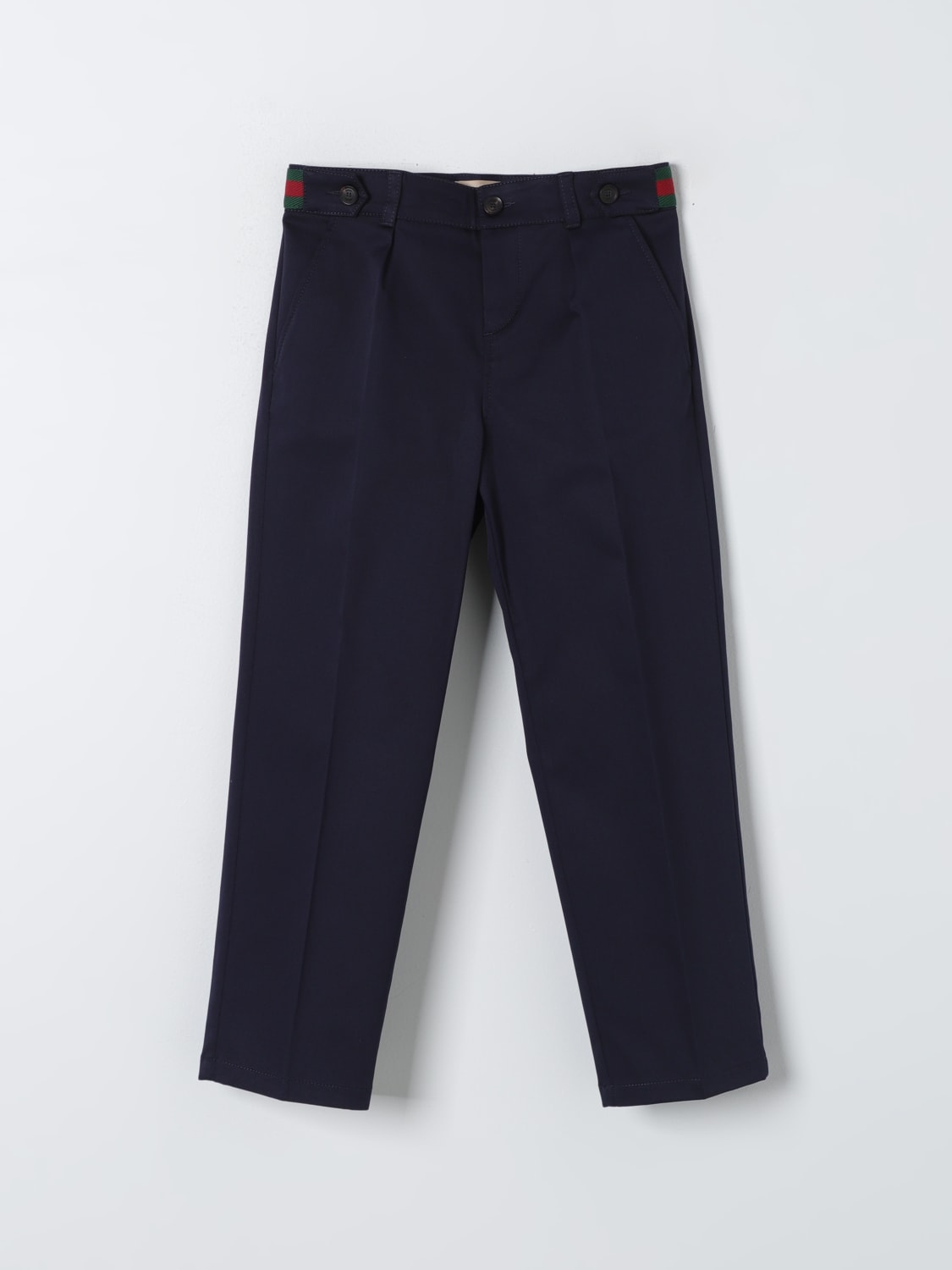 GUCCI PANTALON: Pantalon enfant Gucci, Bleu - Img 1