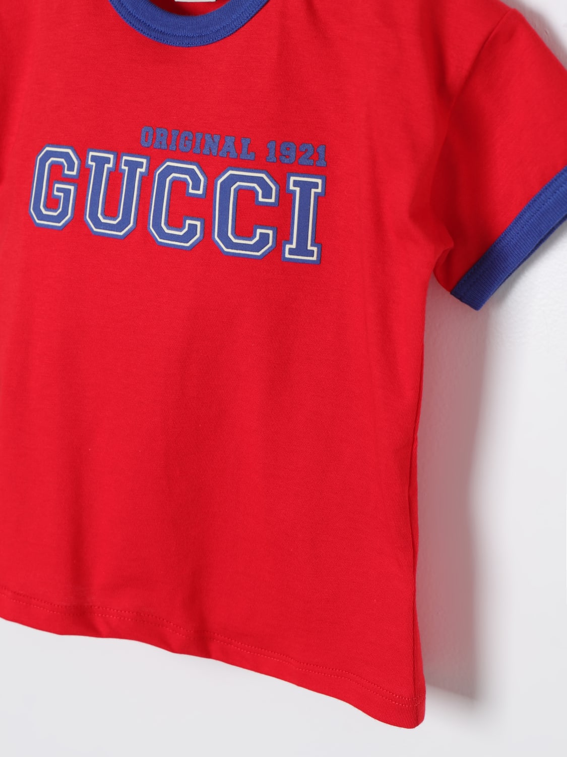 GUCCI T-SHIRT: T-shirt enfant Gucci, Rouge - Img 3