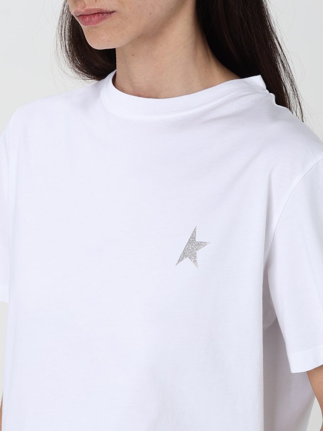 Tシャツ・カットソー GOLDEN GOOSE Women Tops GWP01220P00059480185 White GOLDEN GOOSE: T-shirt woman - White | Golden Goose t-shirt