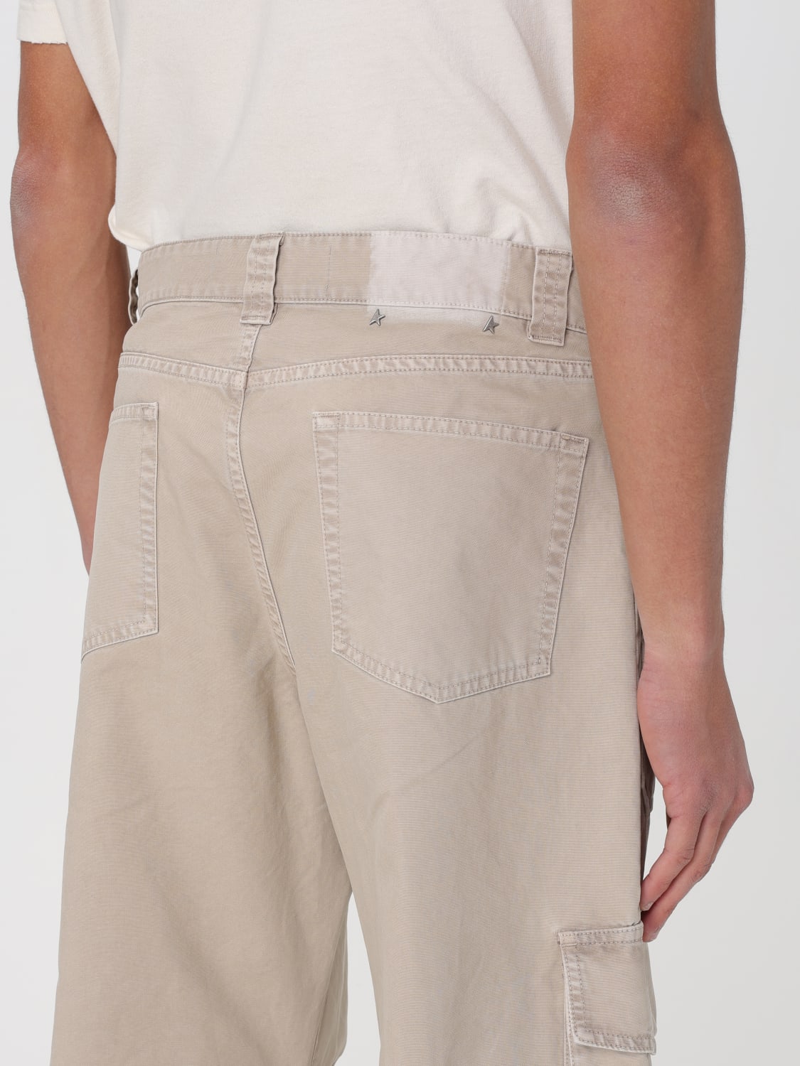 GOLDEN GOOSE PANTALON: Pantalon homme Golden Goose, Beige - Img 5