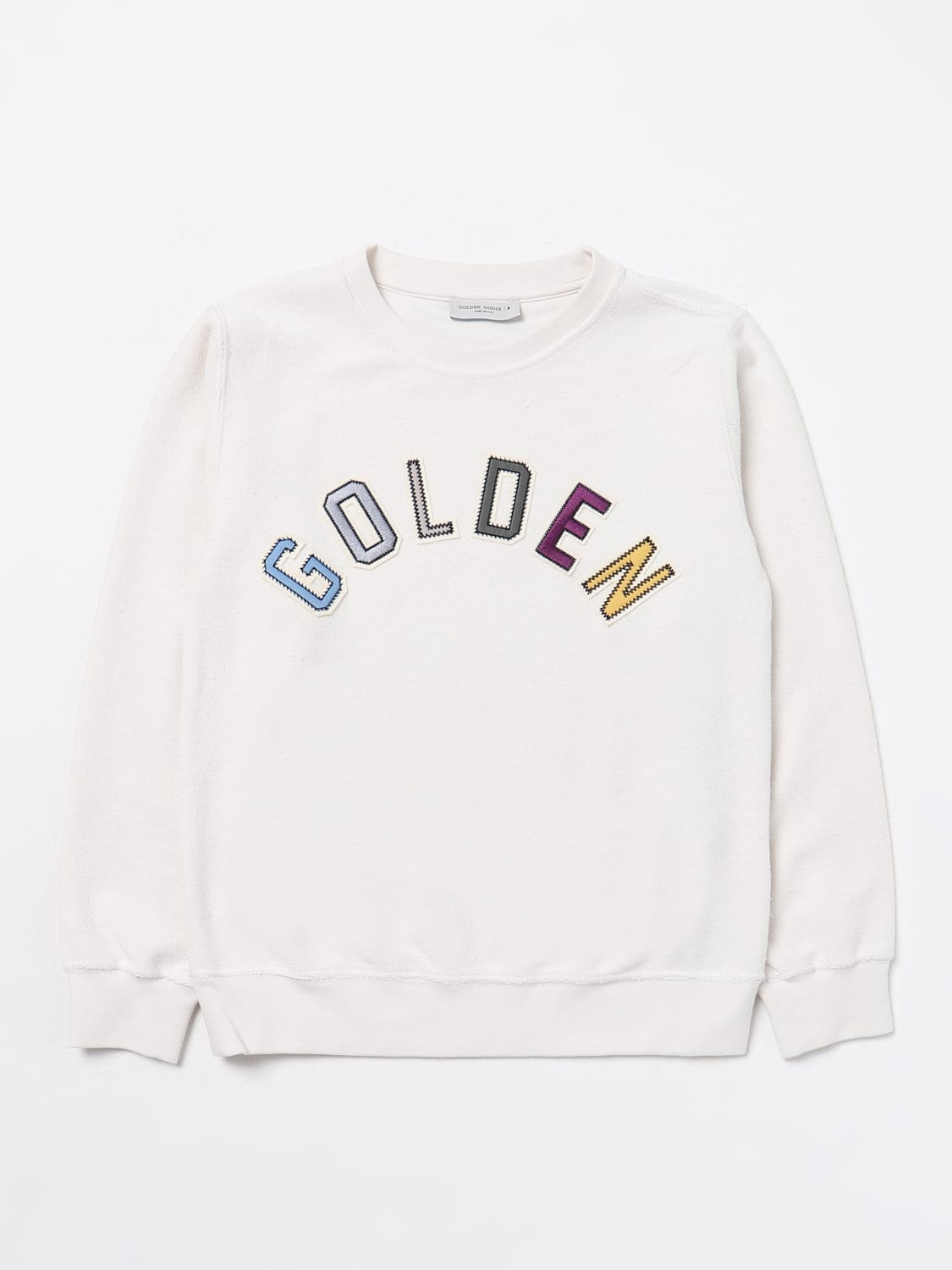 GOLDEN GOOSE 스웨터: 스웨터 남아 Golden Goose, 화이트 - Img 1