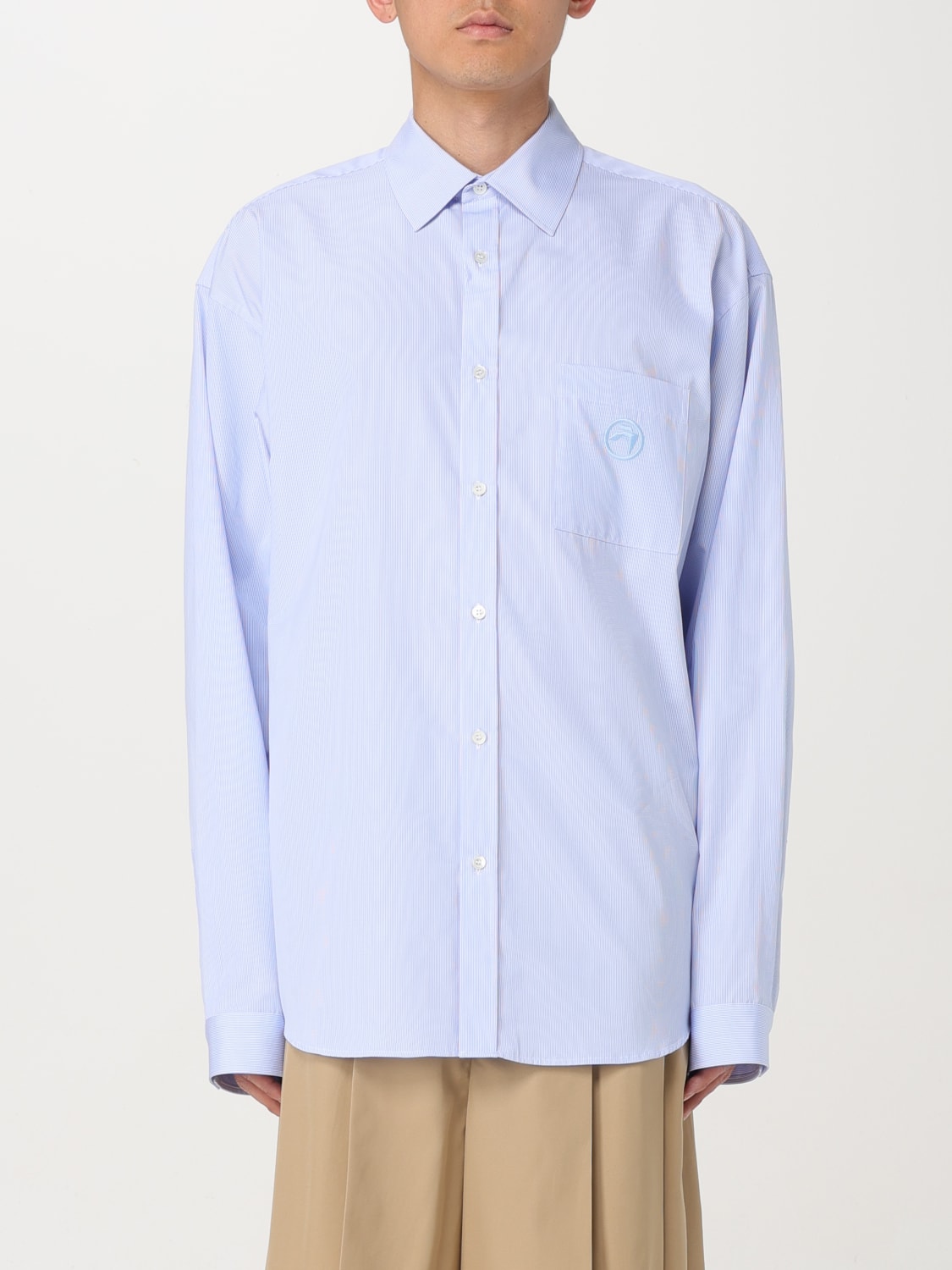 AMBUSH SHIRT: Shirt men Ambush, Gnawed Blue - Img 1