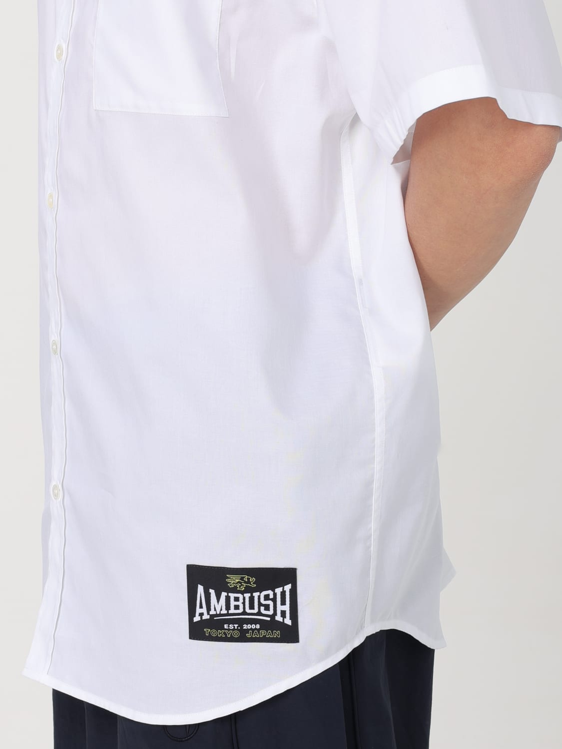 AMBUSH SHIRT: Shirt men Ambush, White - Img 5