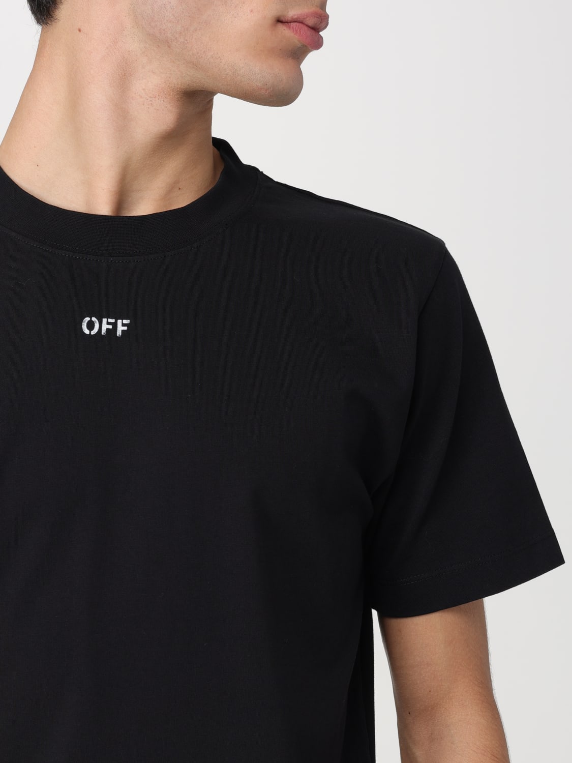 OFF-WHITE T-SHIRT: T-shirt men Off-white, Black - Img 5