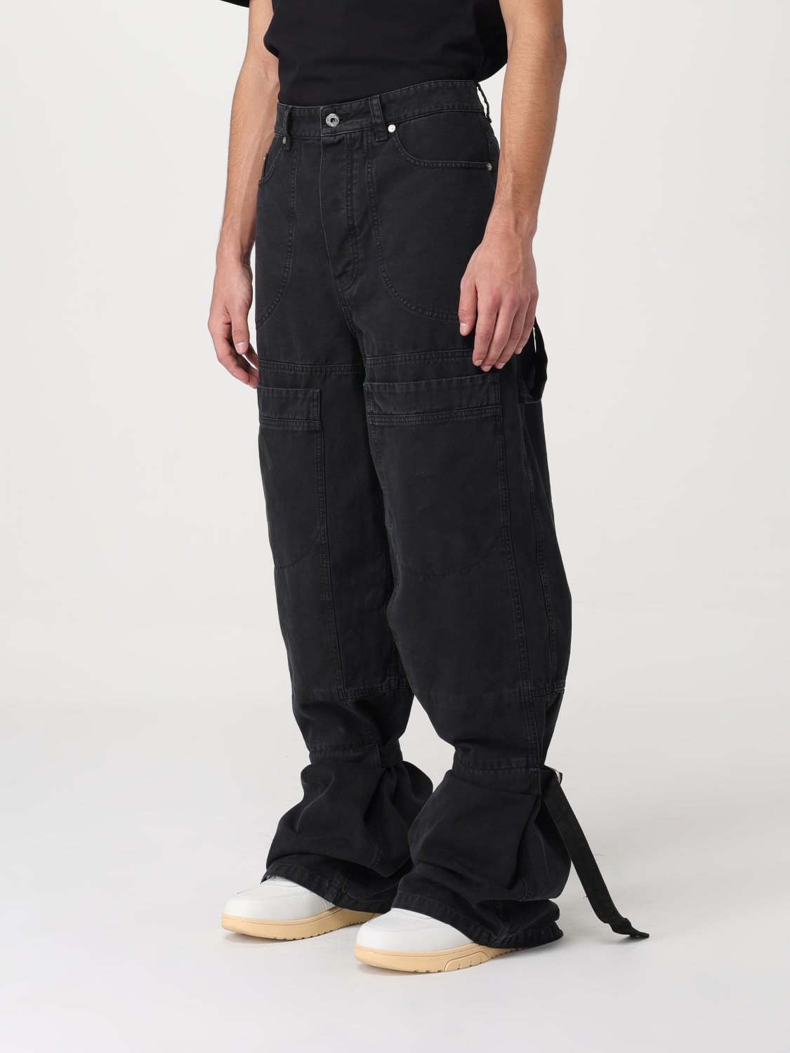 OFF-WHITE PANTS: Pants men Off-white, Black - Img 4