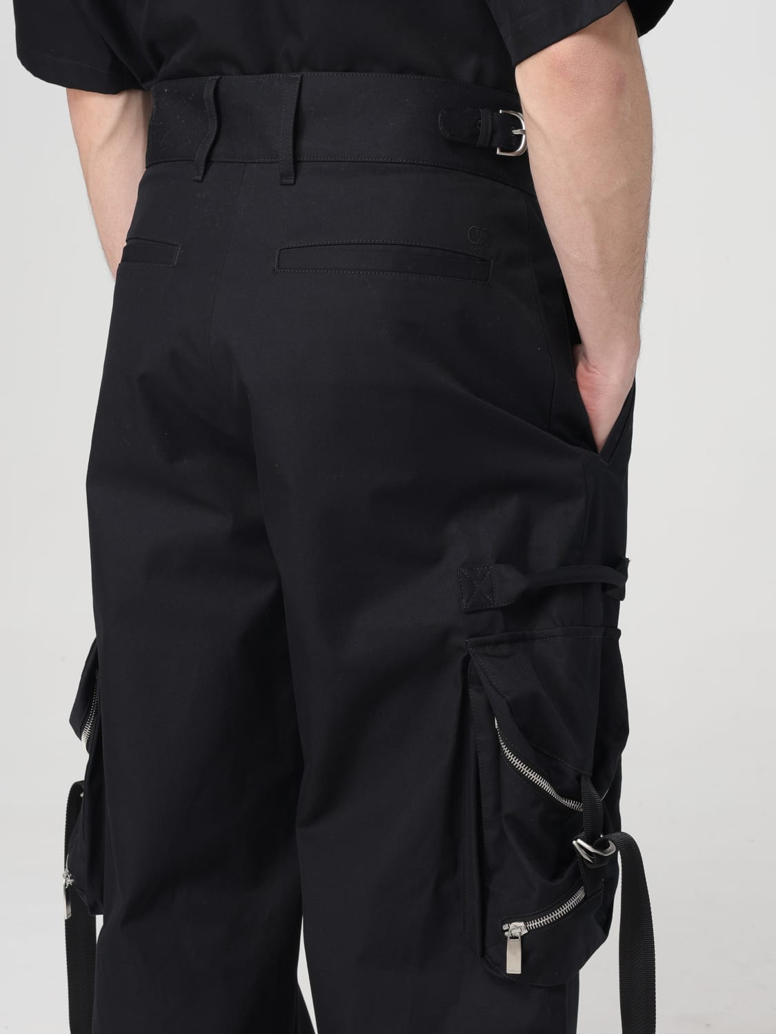 OFF-WHITE PANTS: Pants men Off-white, Black - Img 5